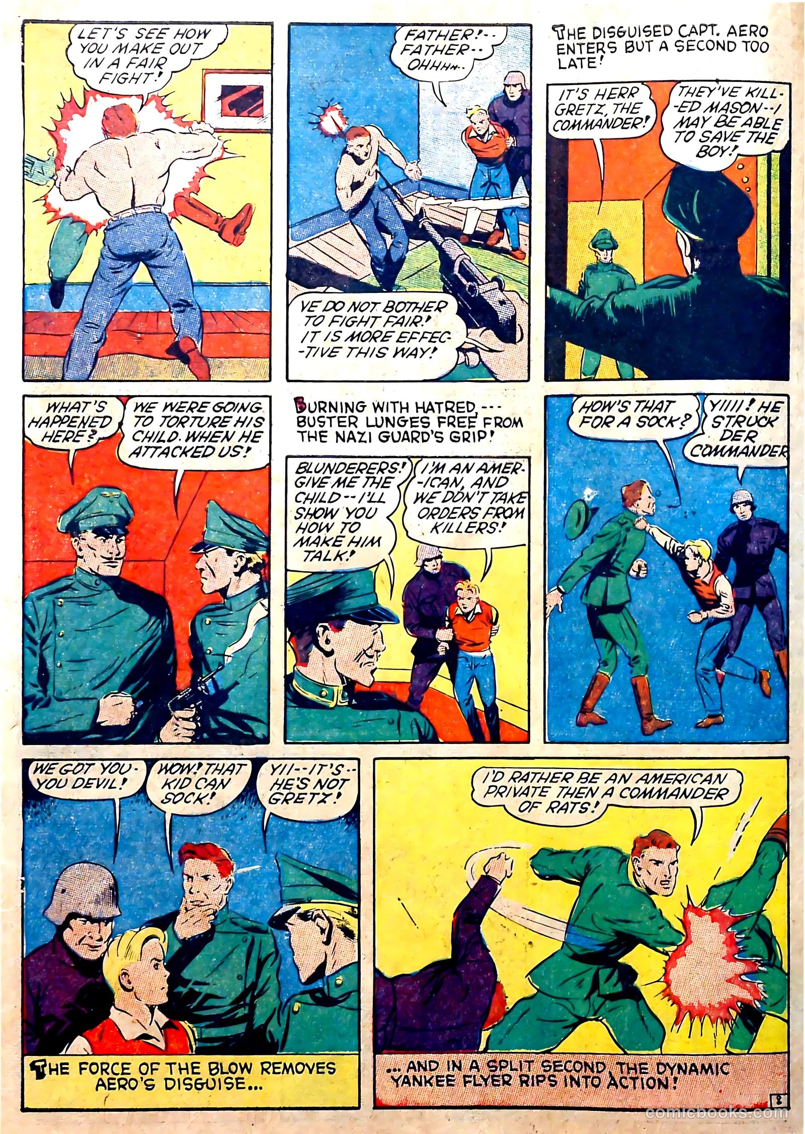 Captain Aero Comics #6 — page 10 of 68