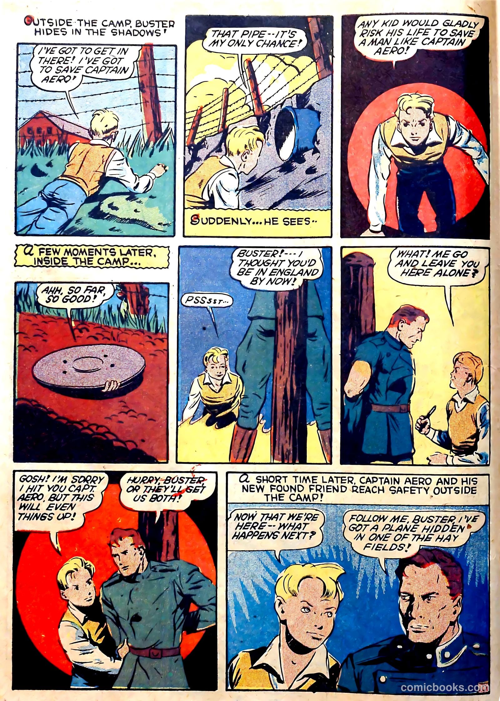Captain Aero Comics #6 — page 12 of 68