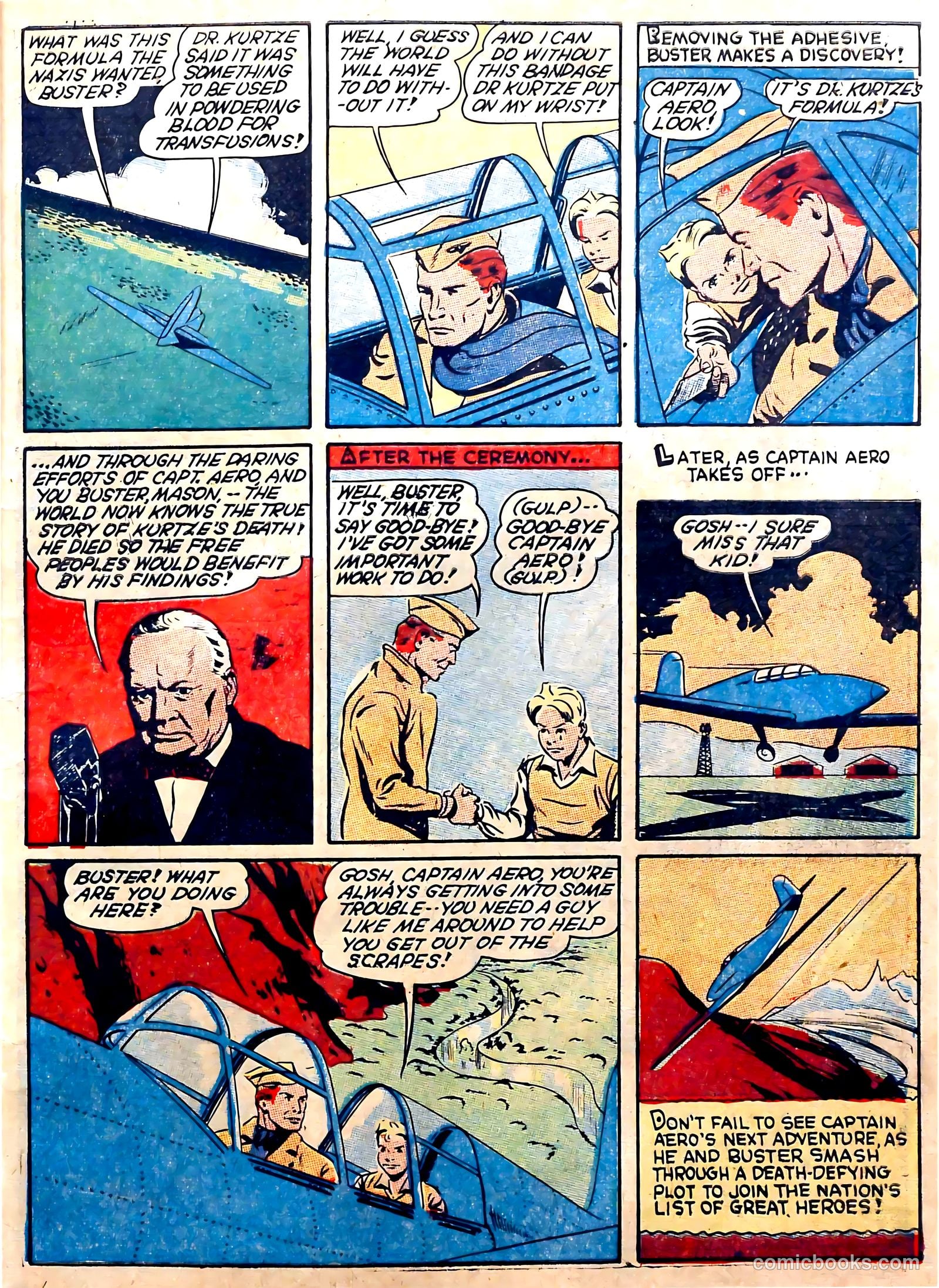 Captain Aero Comics #6 — page 13 of 68