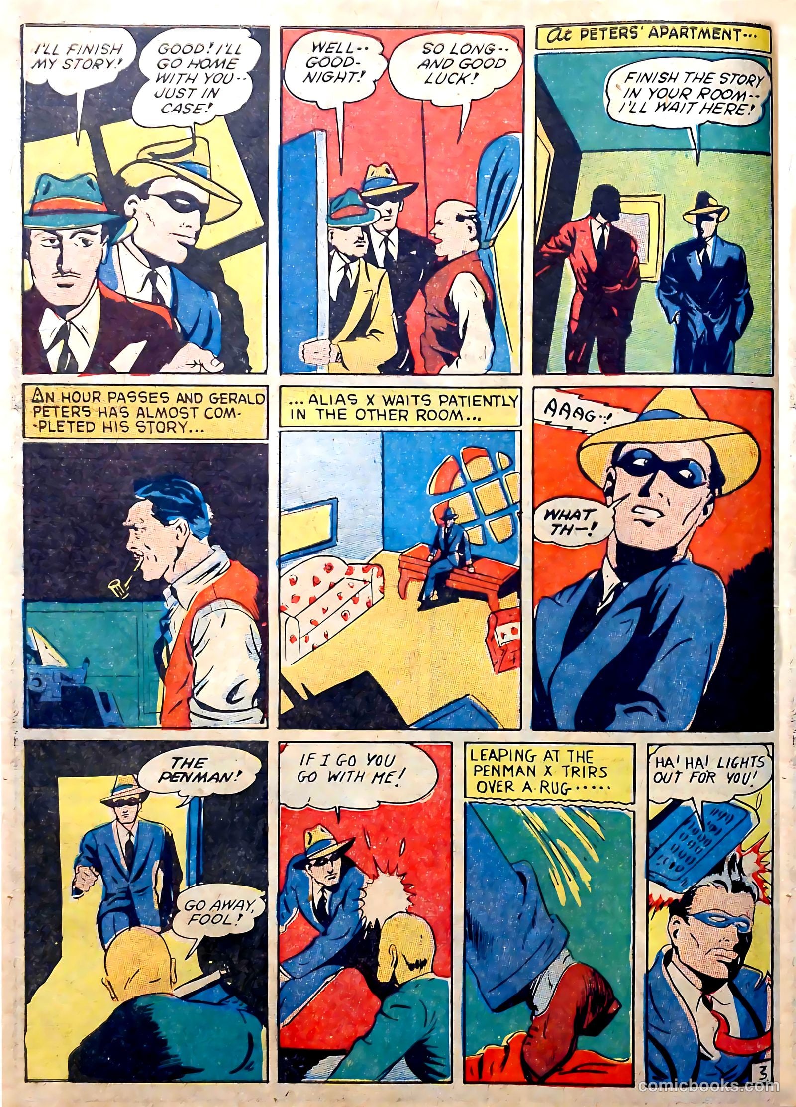 Captain Aero Comics #6 — page 16 of 68