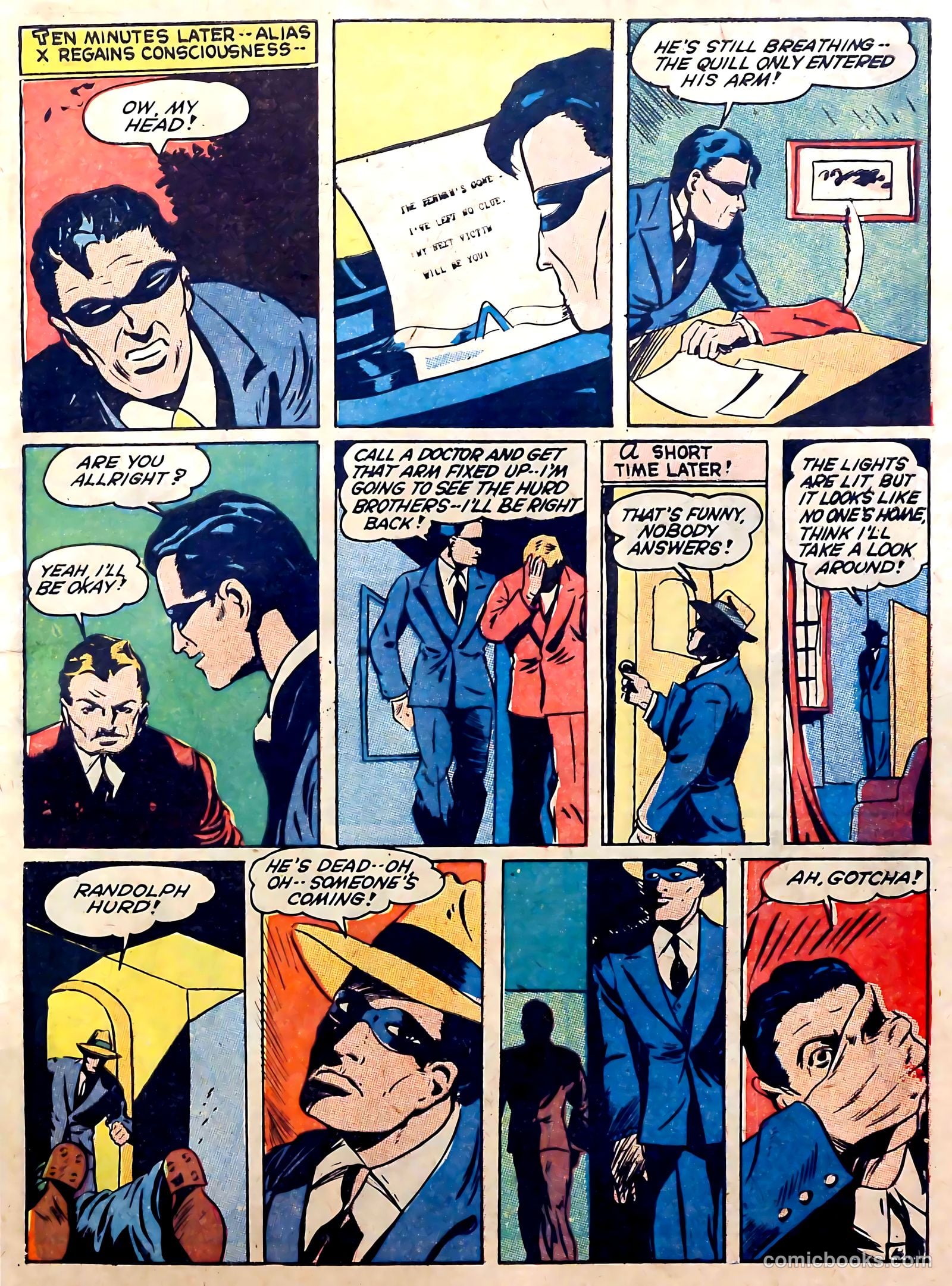 Captain Aero Comics #6 — page 17 of 68