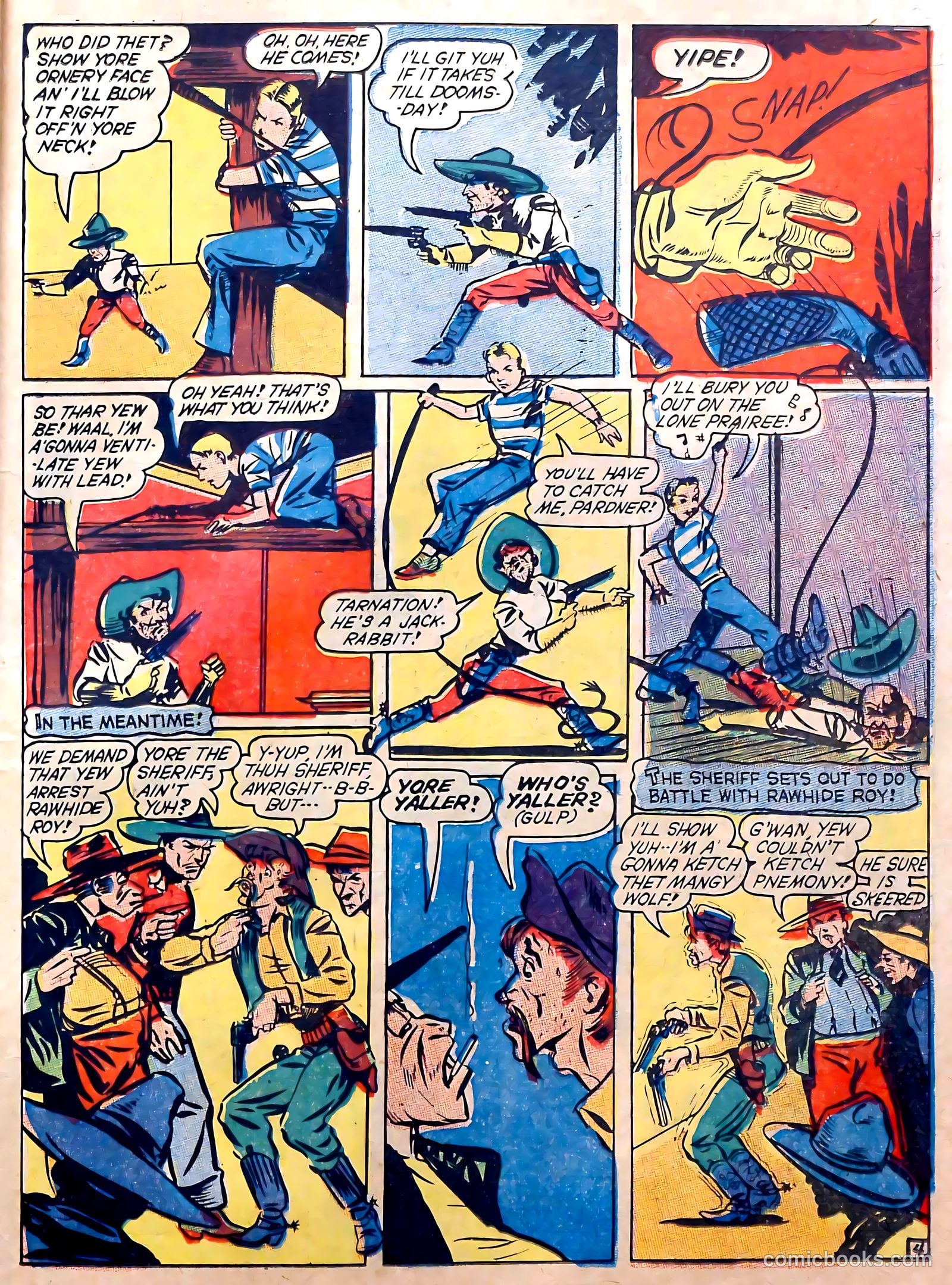 Captain Aero Comics #6 — page 29 of 68