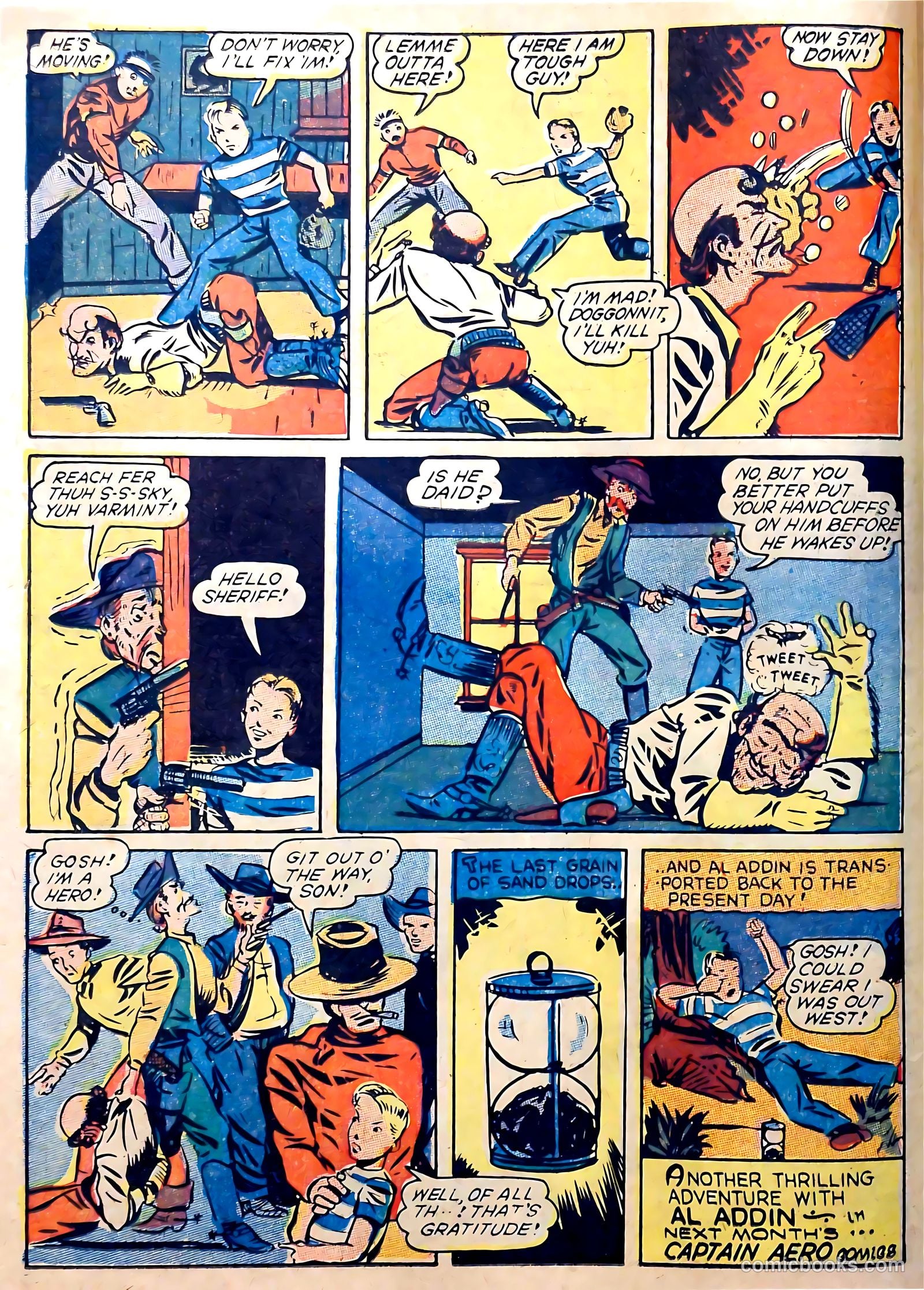 Captain Aero Comics #6 — page 30 of 68