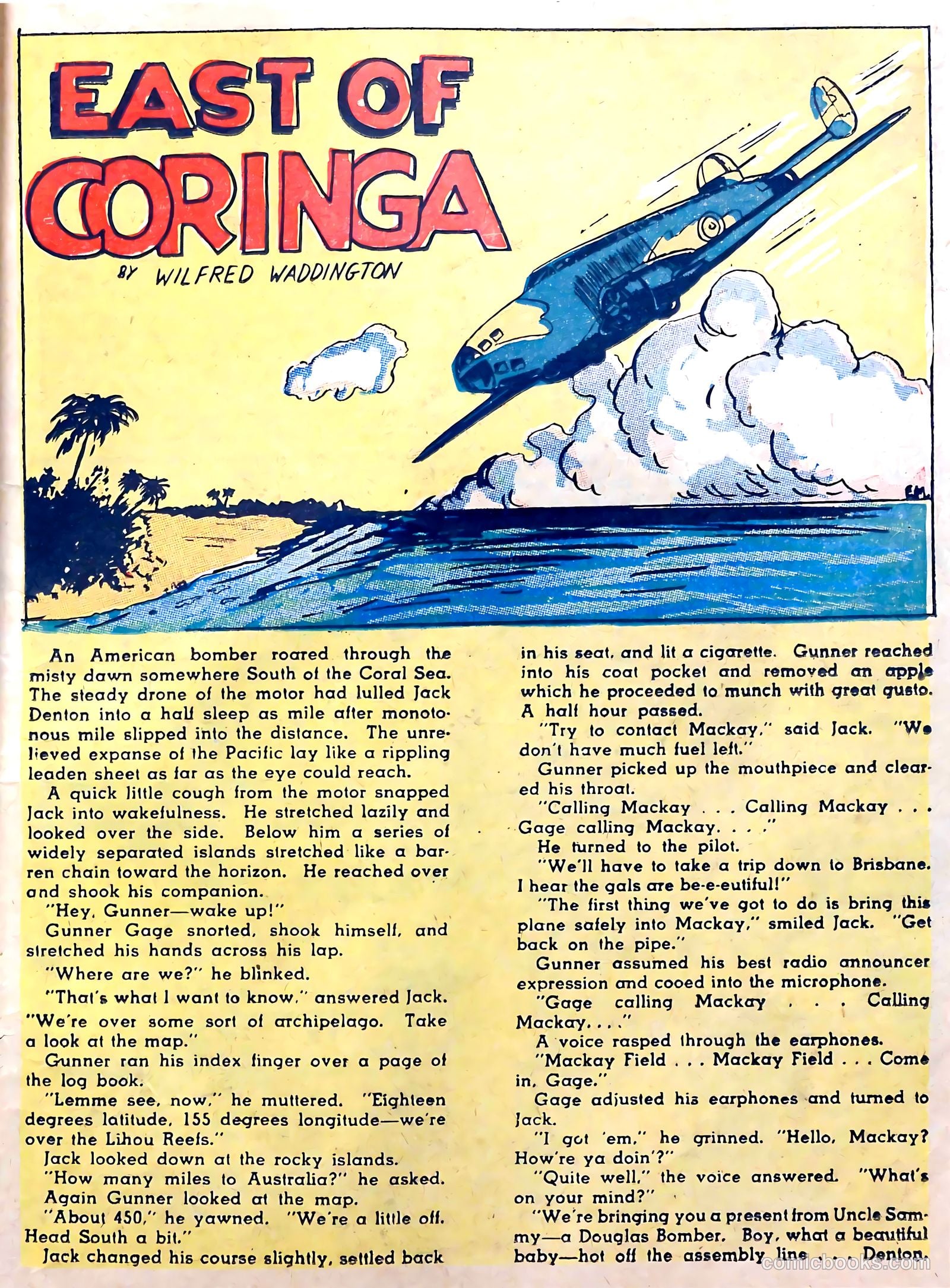 Captain Aero Comics #6 — page 31 of 68