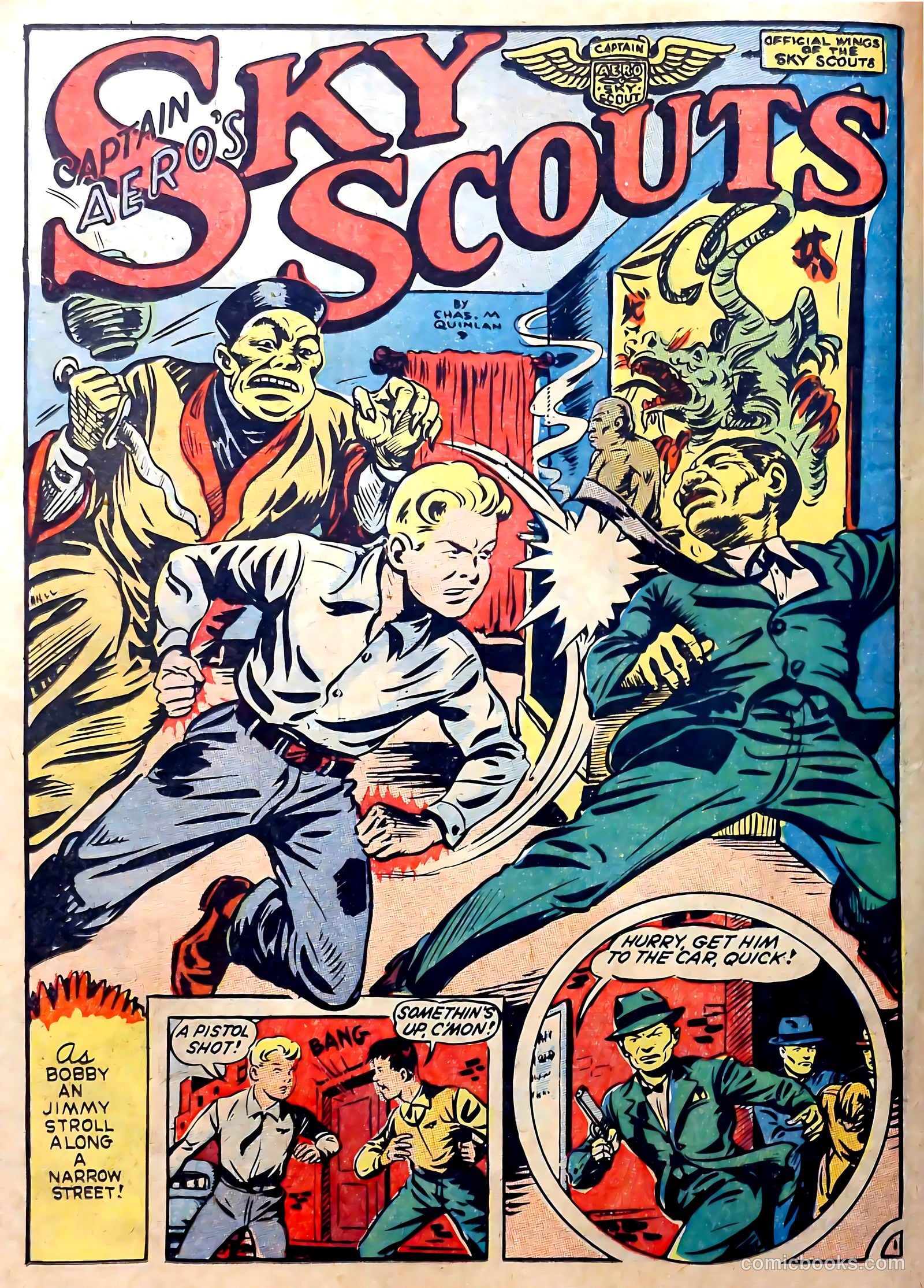 Captain Aero Comics #6 — page 40 of 68