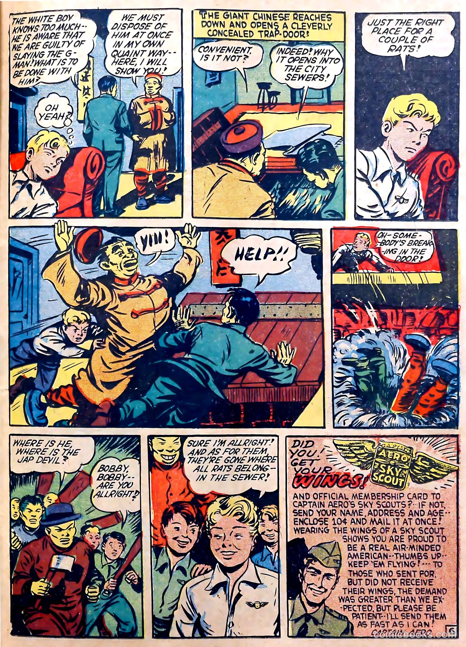 Captain Aero Comics #6 — page 45 of 68
