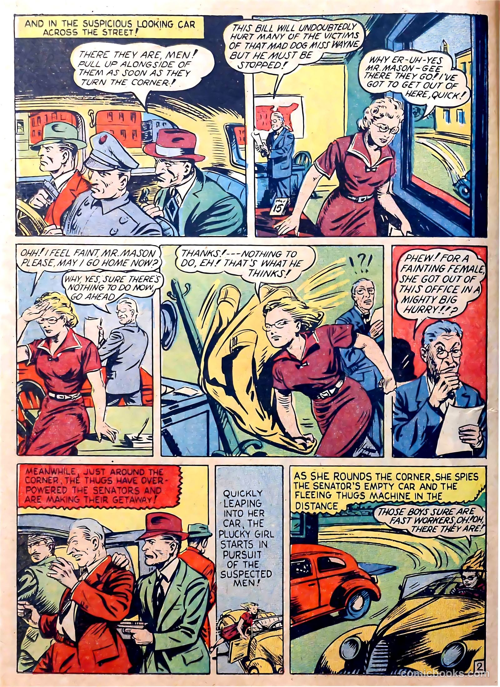 Captain Aero Comics #6 — page 48 of 68
