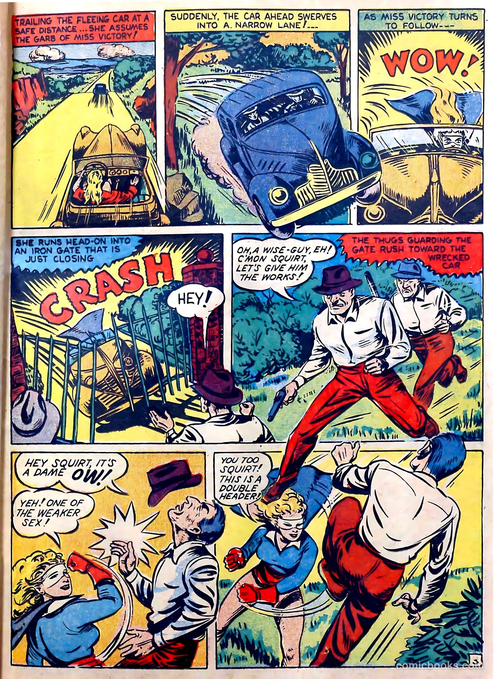 Captain Aero Comics #6 — page 49 of 68