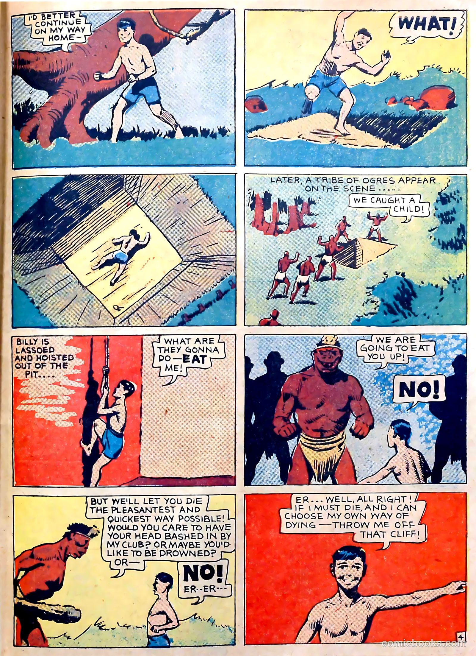 Captain Aero Comics #6 — page 55 of 68