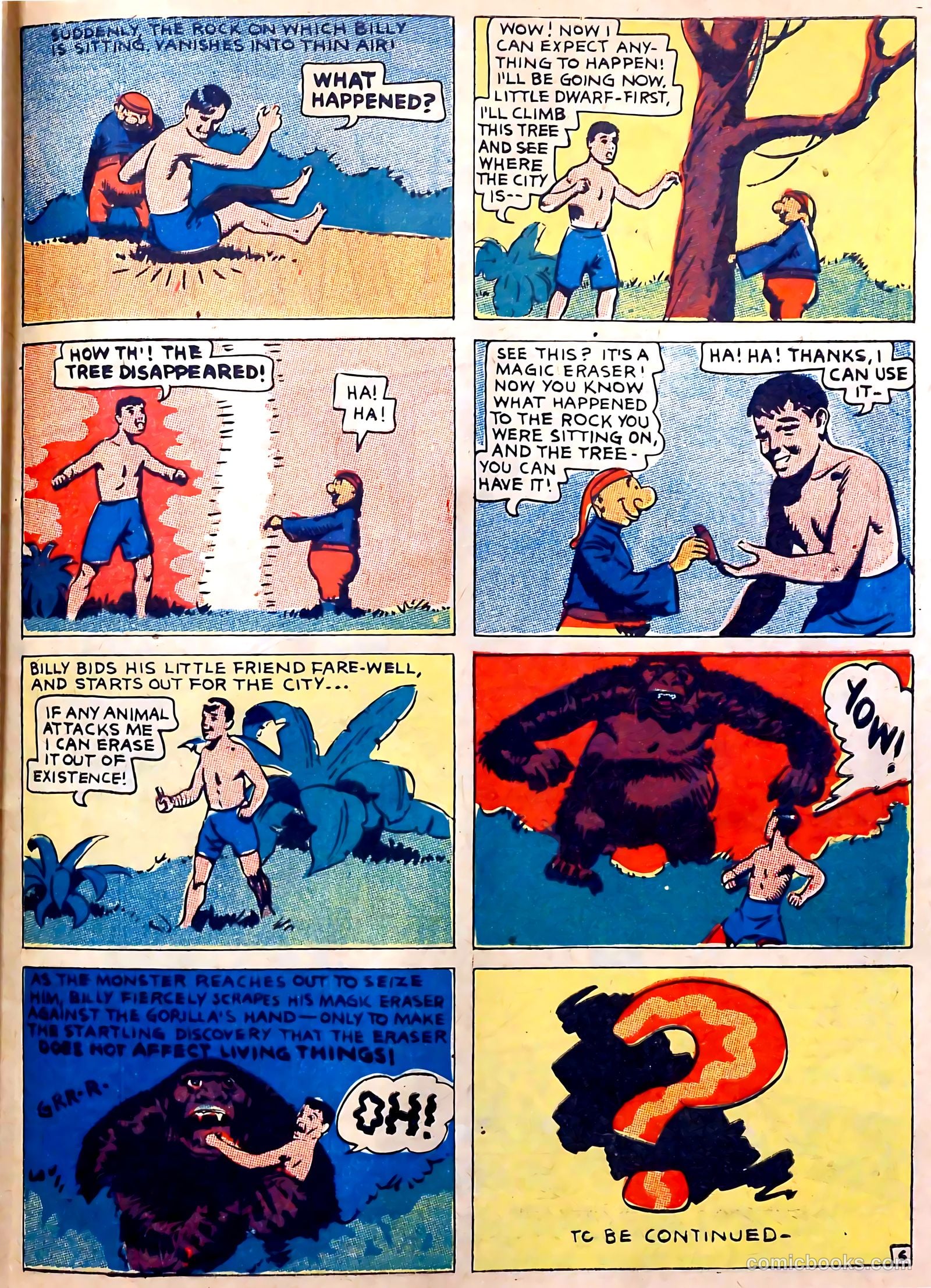 Captain Aero Comics #6 — page 57 of 68