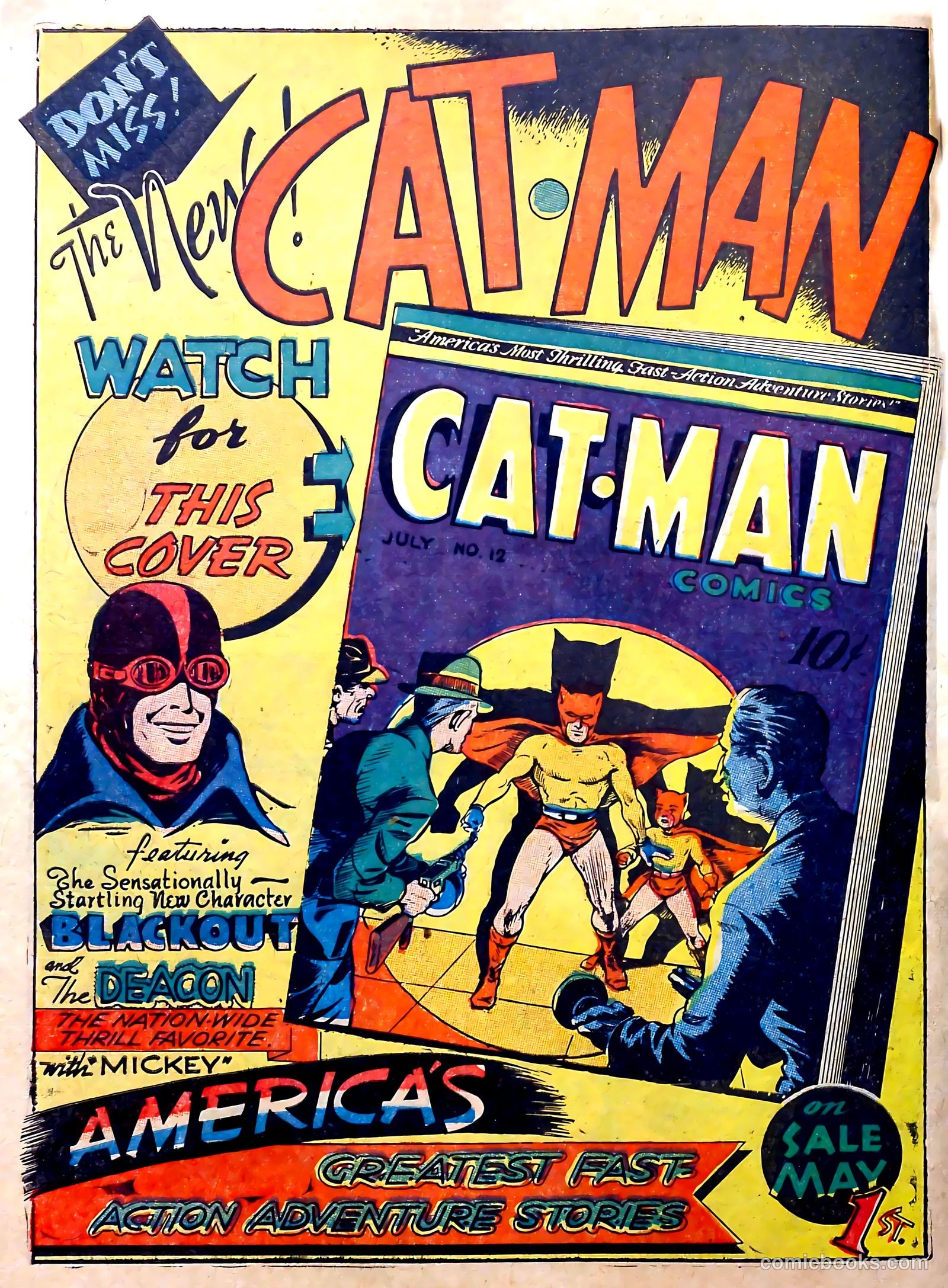 Captain Aero Comics #6 — page 58 of 68