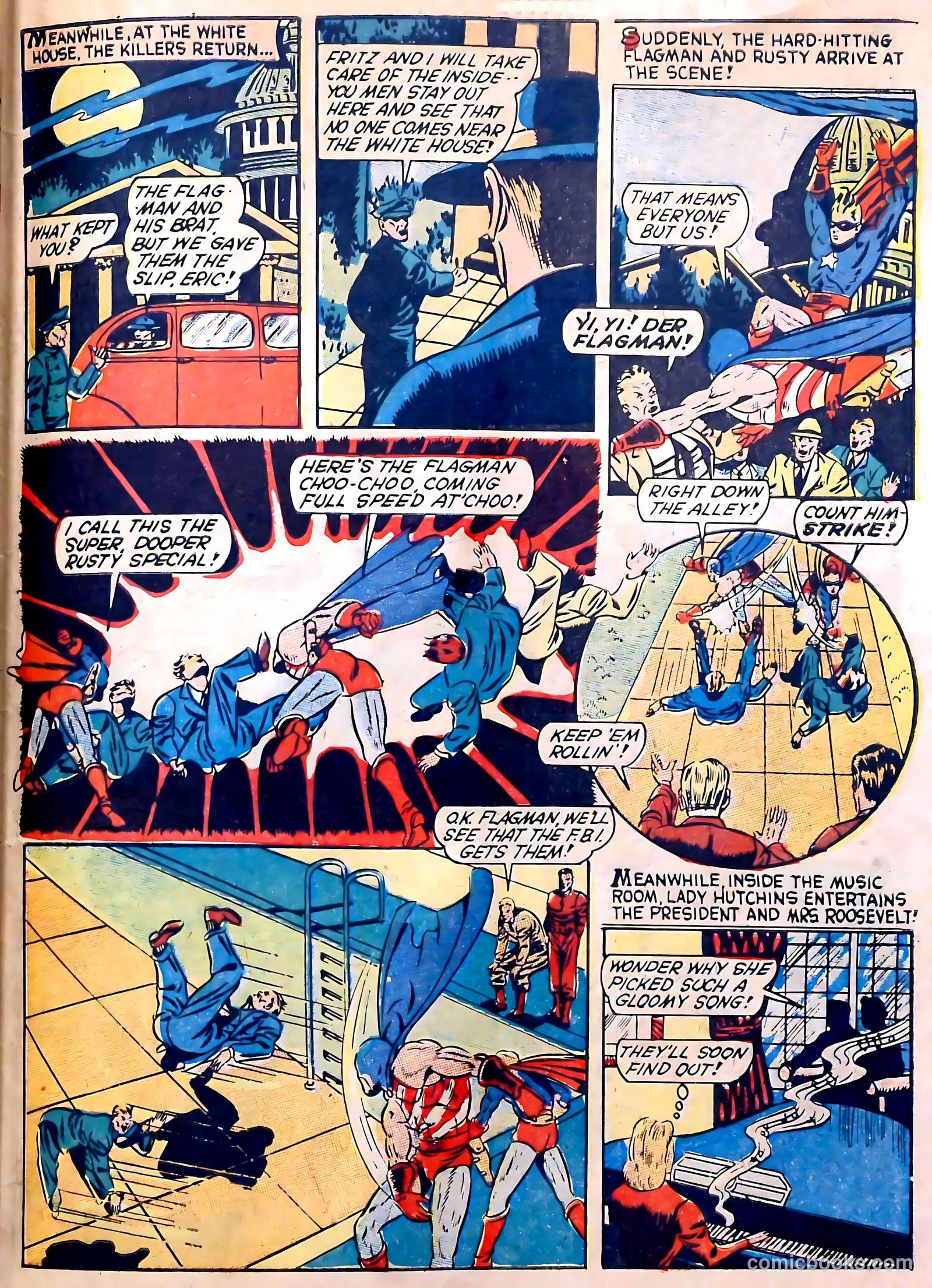Captain Aero Comics #6 — page 63 of 68