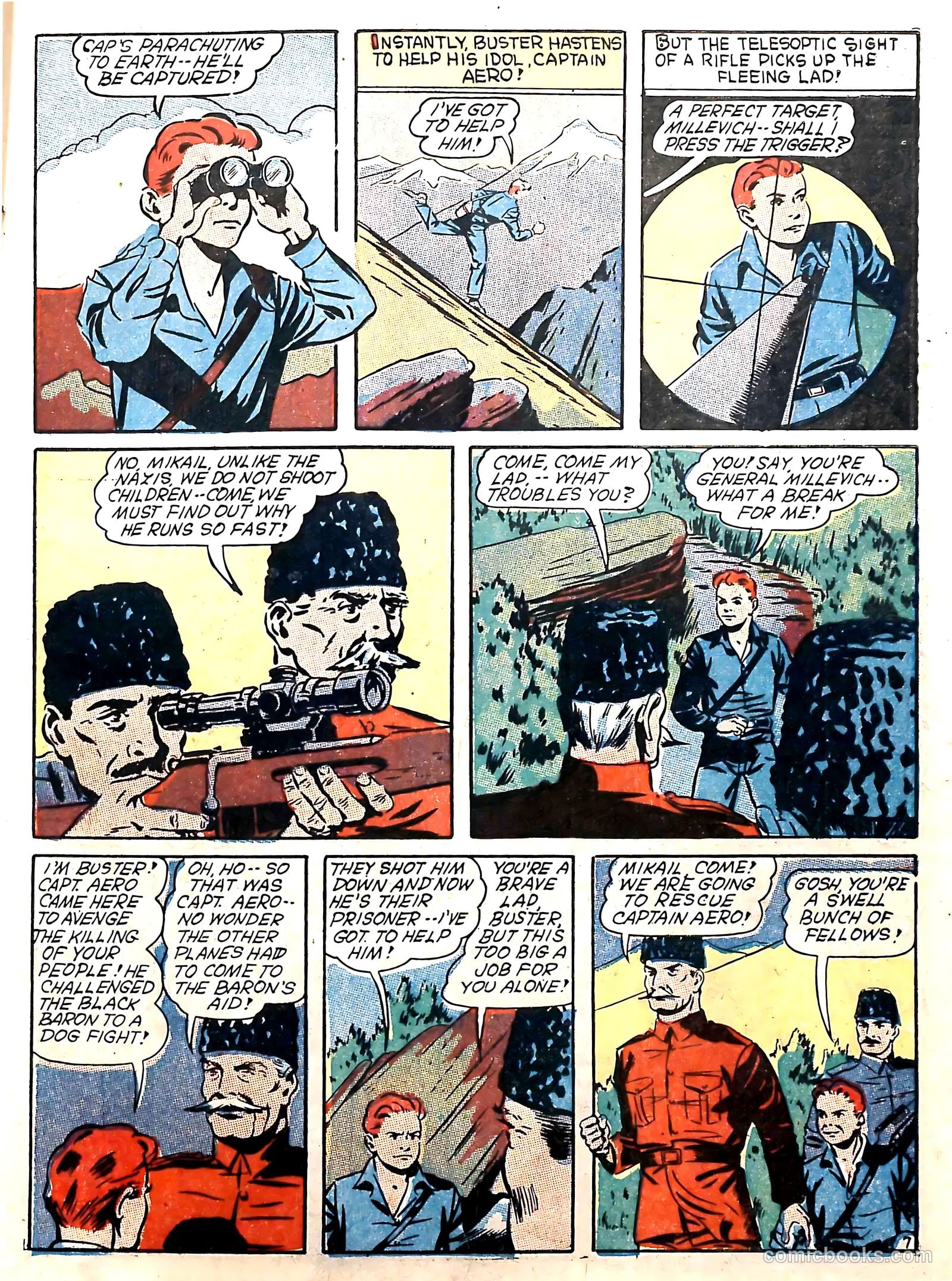 Captain Aero Comics #8 — page 9 of 68