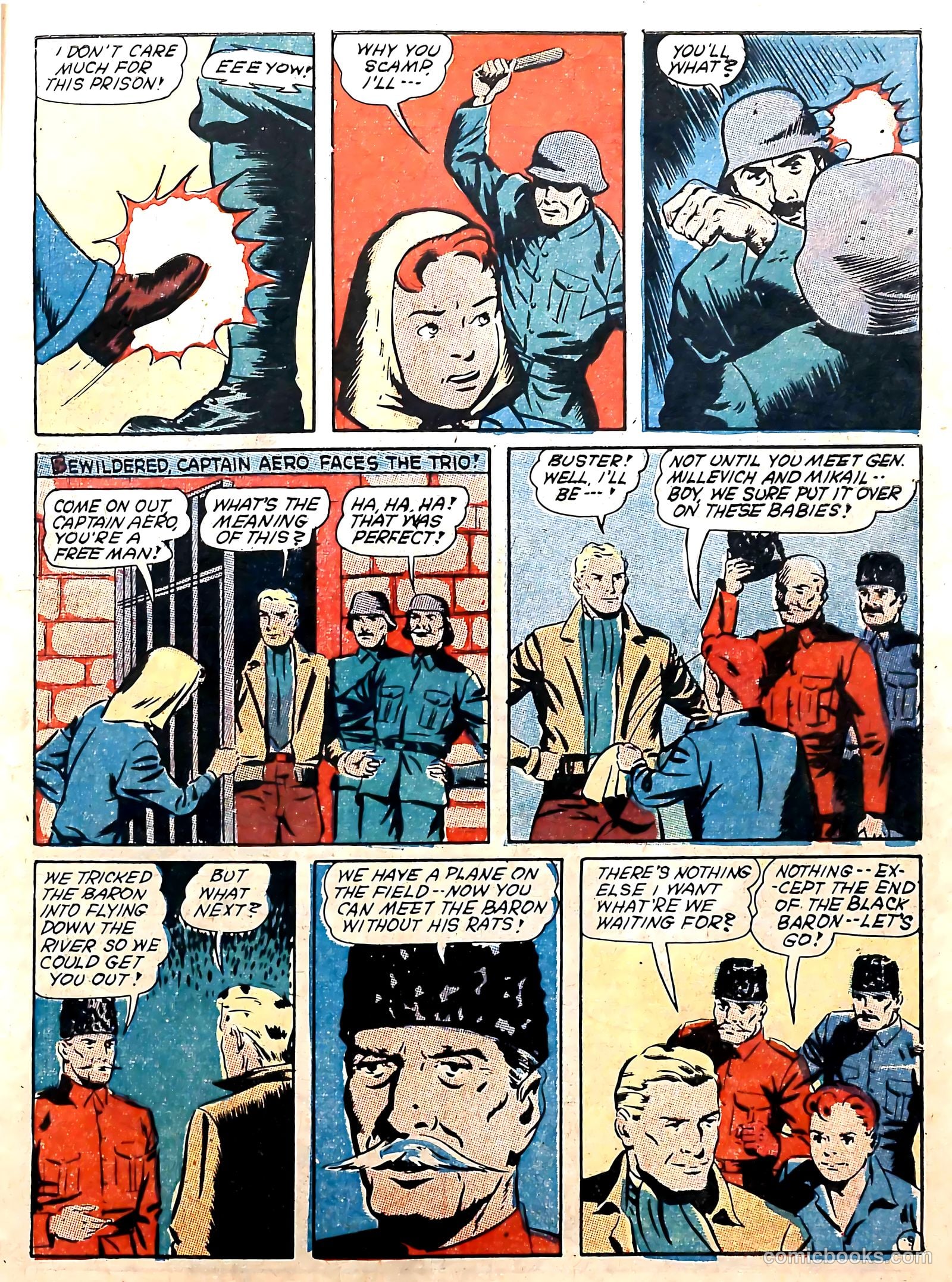 Captain Aero Comics #8 — page 11 of 68