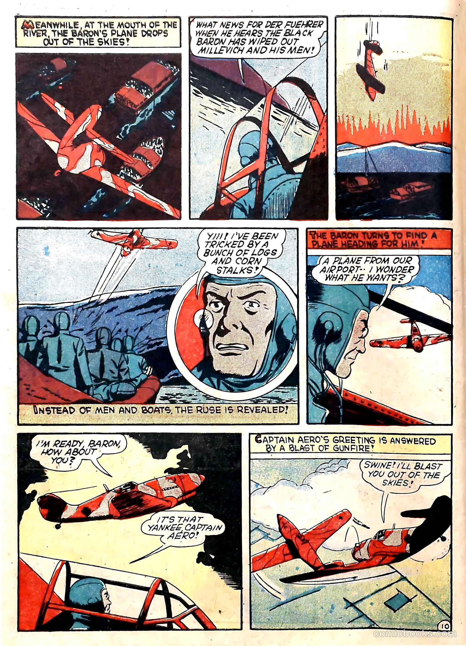 Captain Aero Comics #8 — page 12 of 68