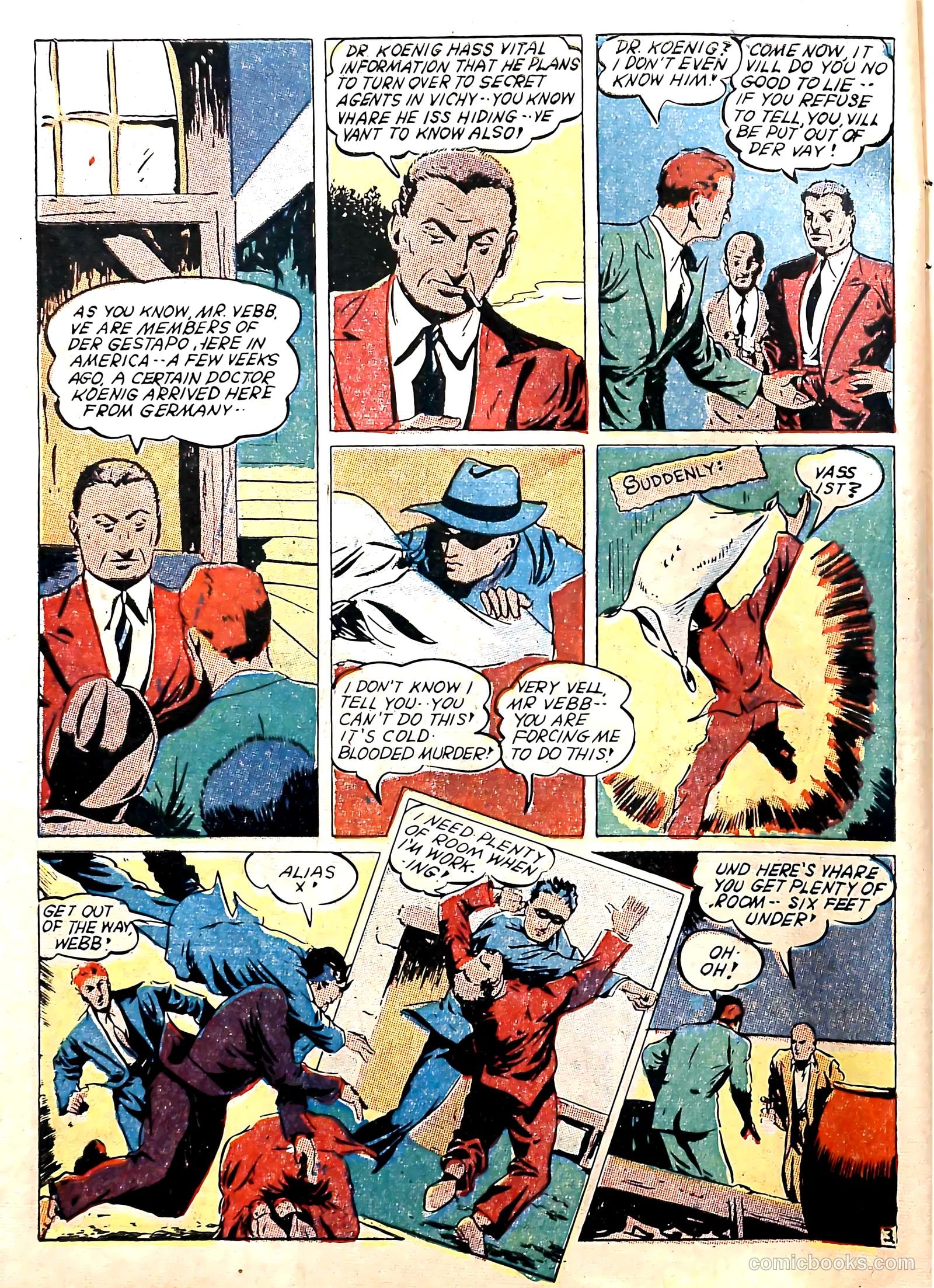 Captain Aero Comics #8 — page 16 of 68