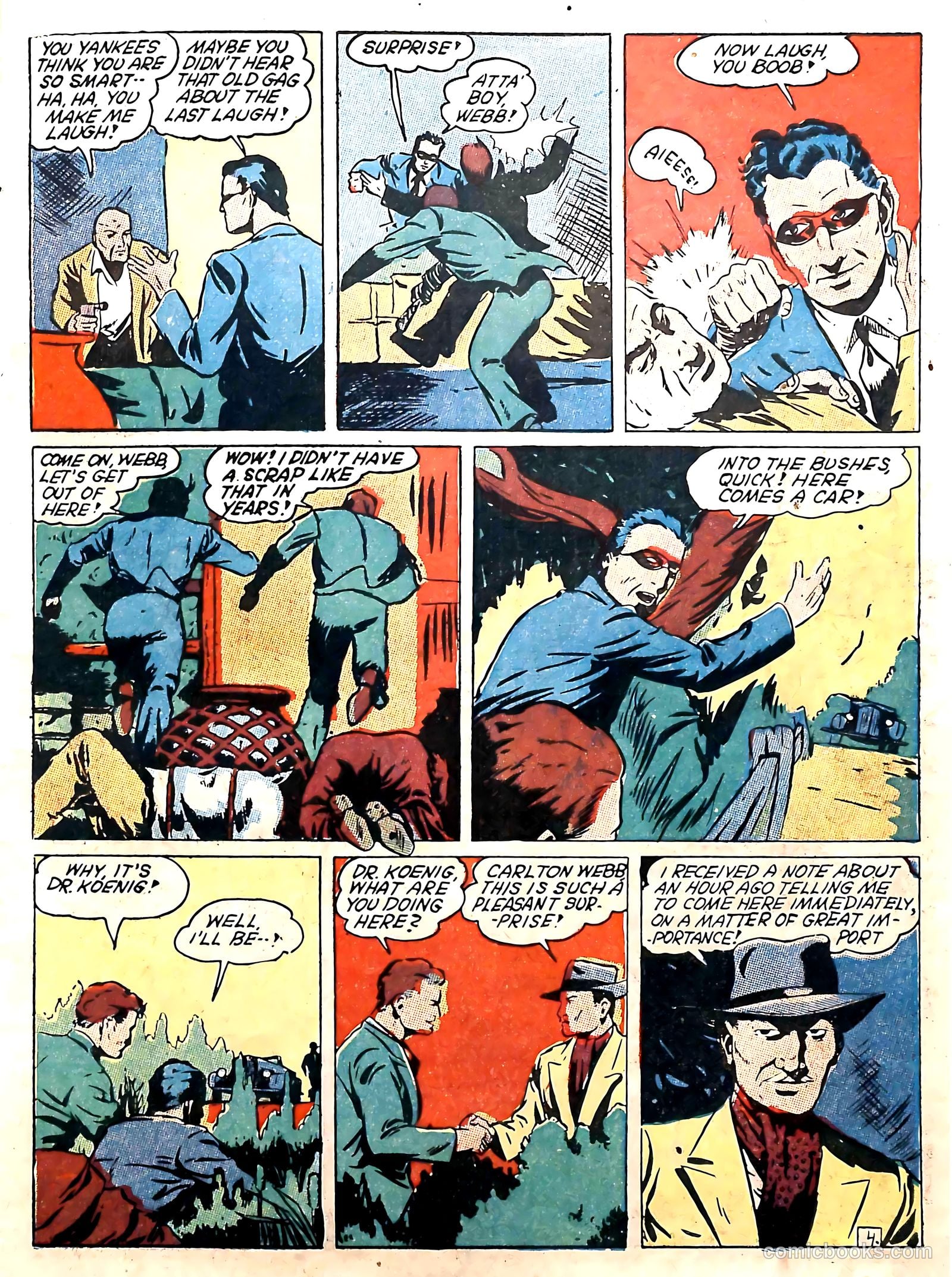 Captain Aero Comics #8 — page 17 of 68
