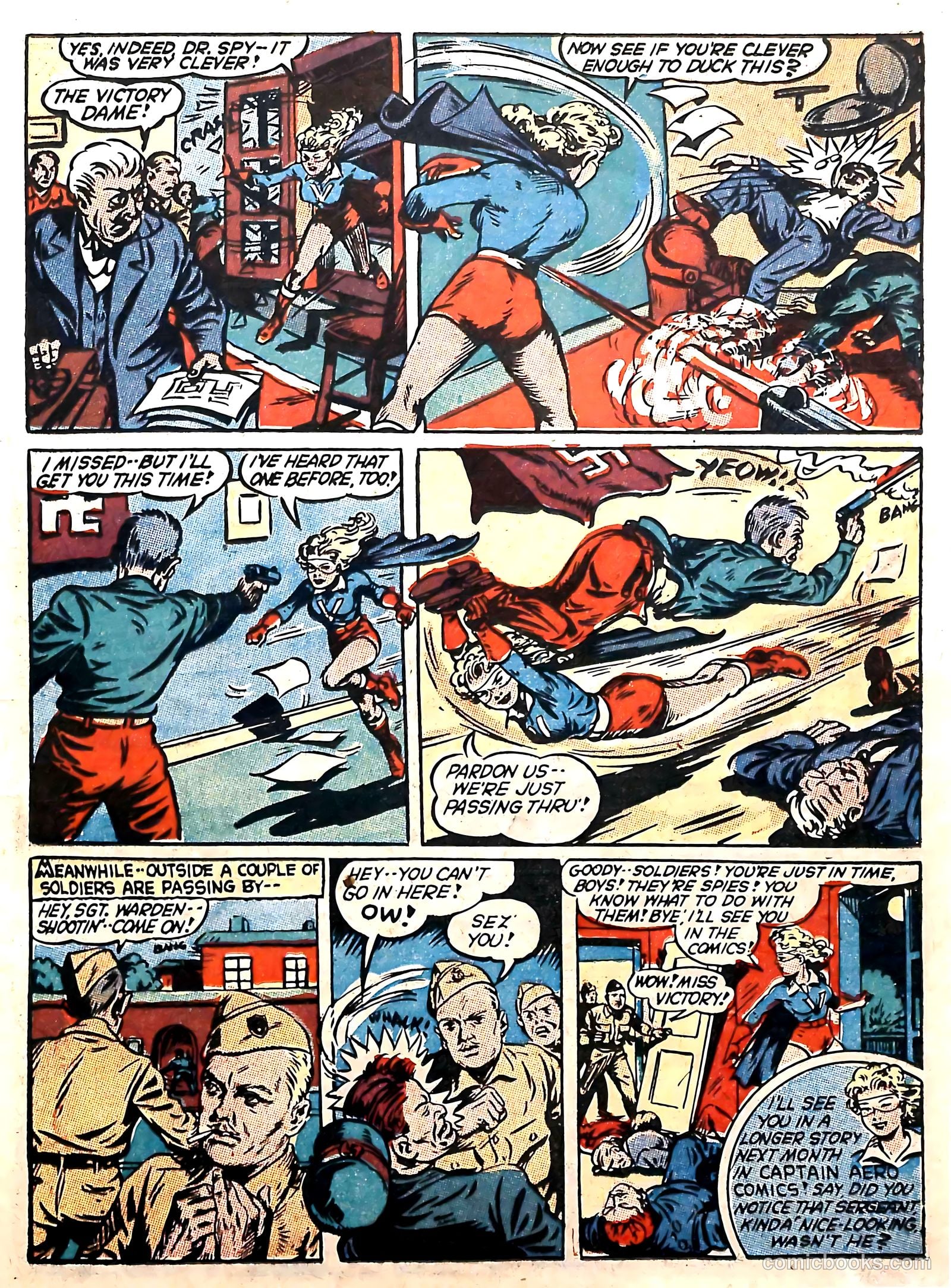 Captain Aero Comics #8 — page 25 of 68