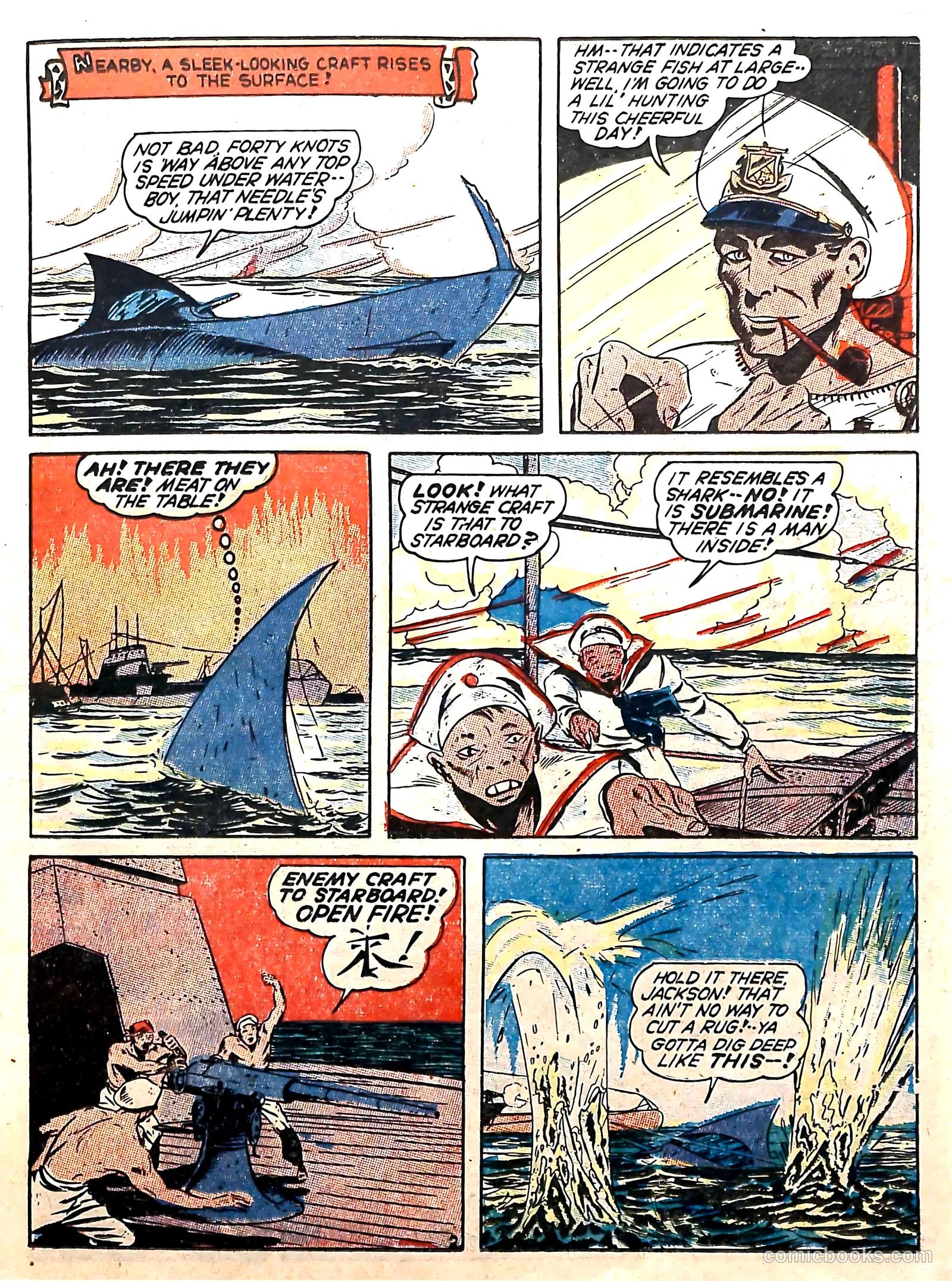 Captain Aero Comics #8 — page 27 of 68