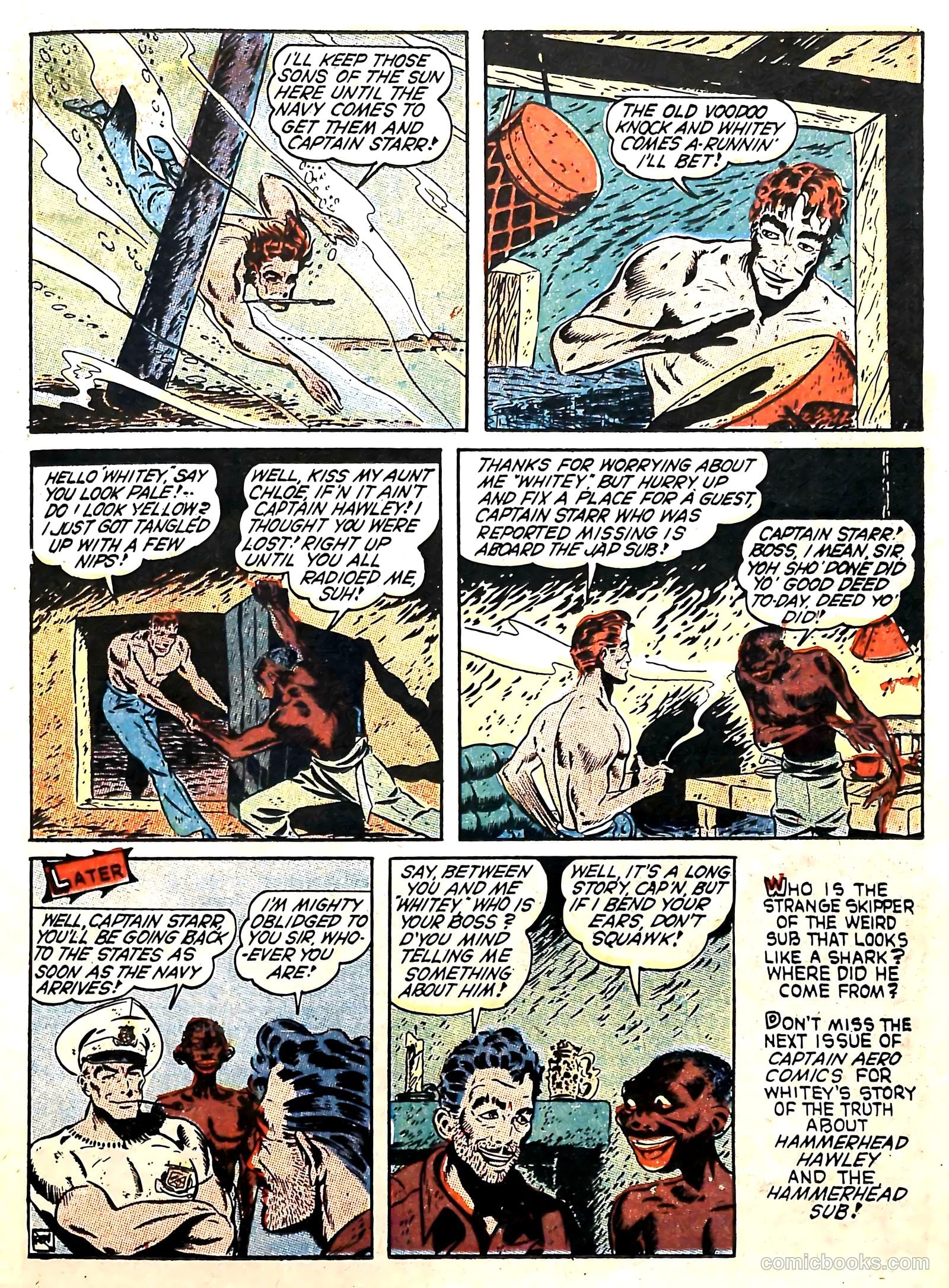 Captain Aero Comics #8 — page 31 of 68