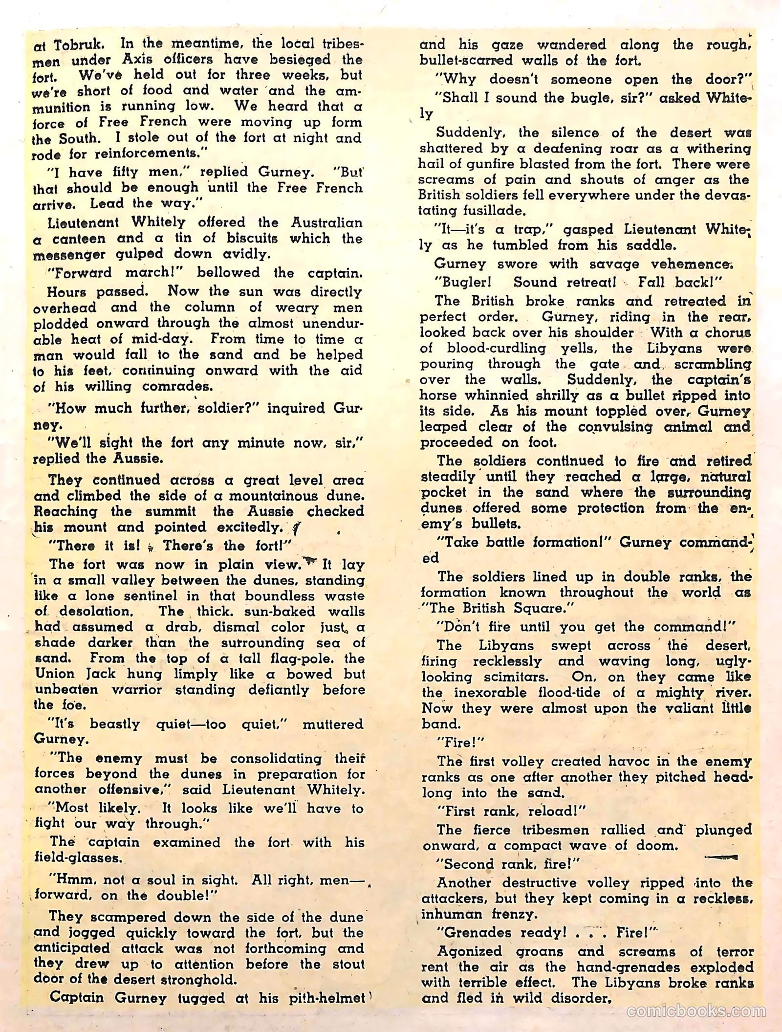 Captain Aero Comics #8 — page 33 of 68