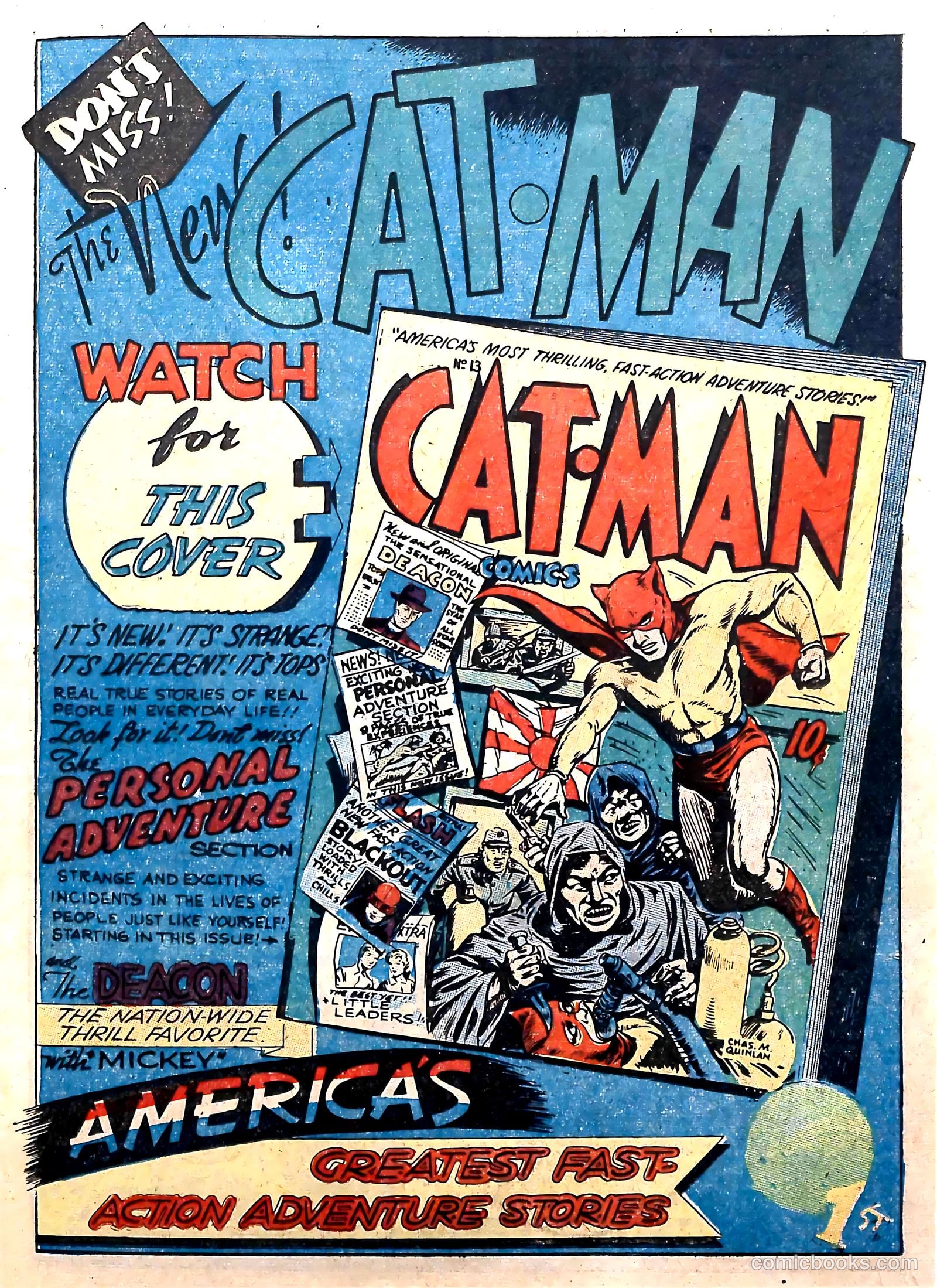 Captain Aero Comics #8 — page 35 of 68