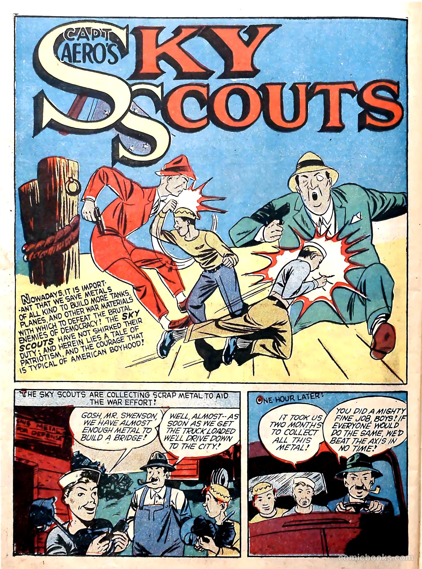 Captain Aero Comics #8 — page 44 of 68