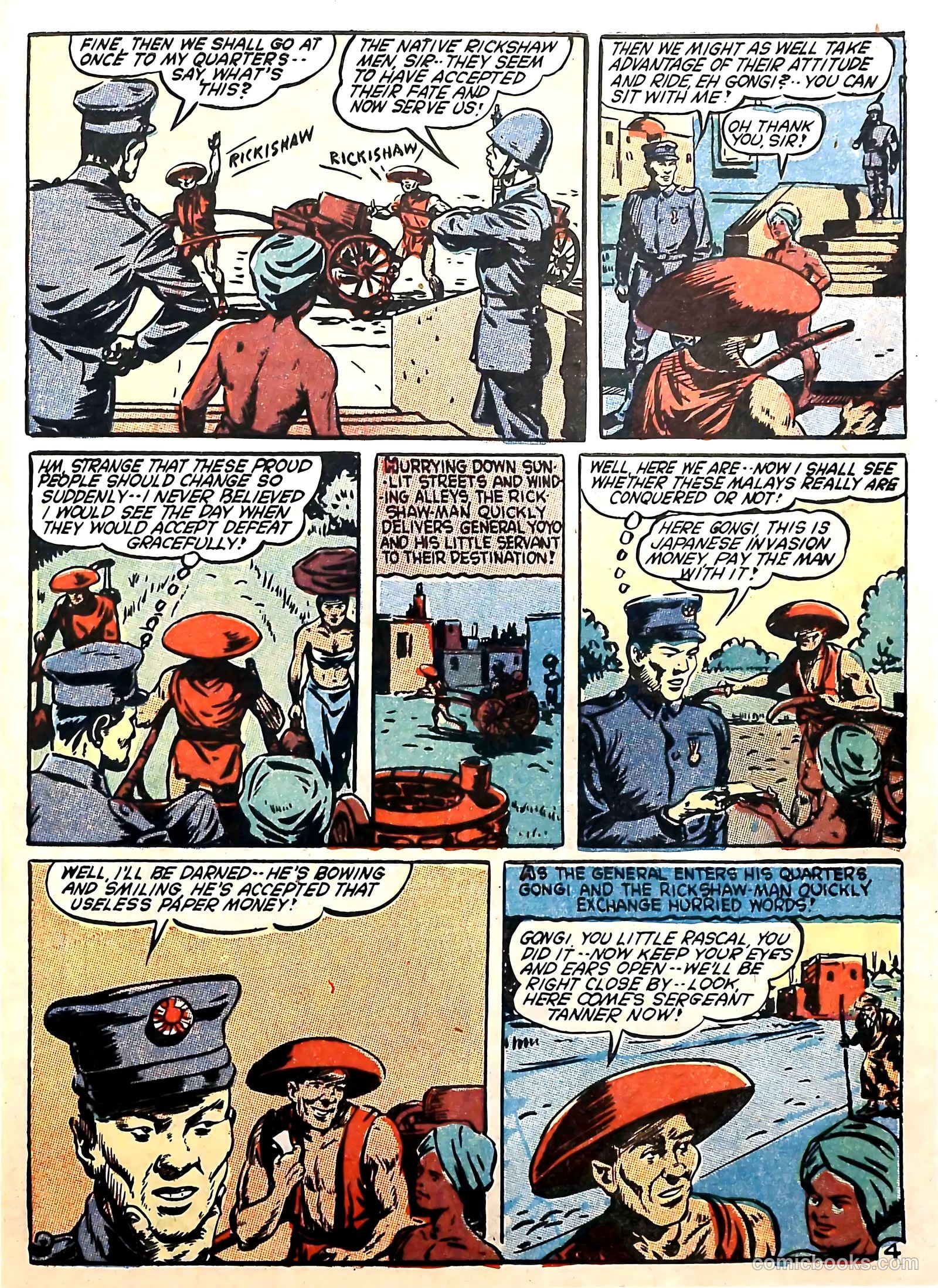 Captain Aero Comics #8 — page 55 of 68