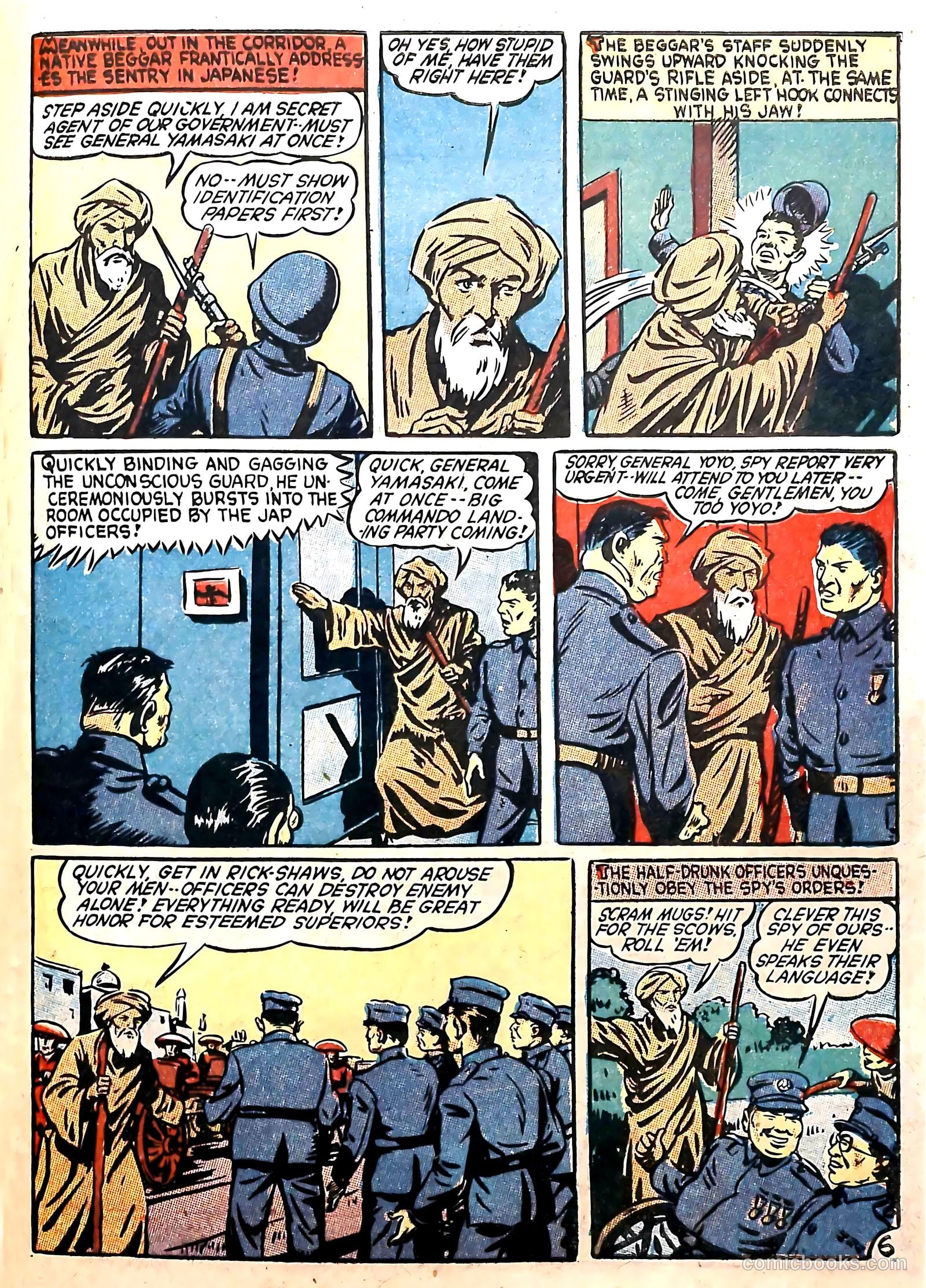 Captain Aero Comics #8 — page 57 of 68
