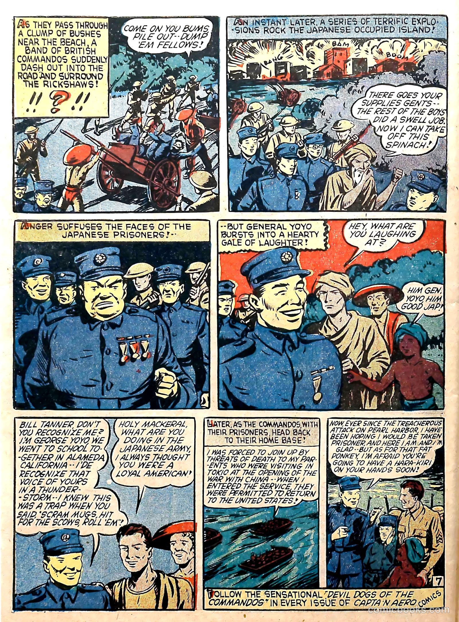 Captain Aero Comics #8 — page 58 of 68