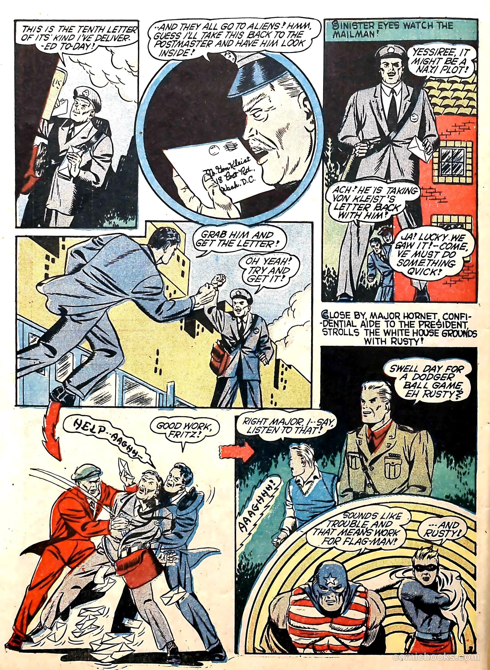 Captain Aero Comics #8 — page 60 of 68