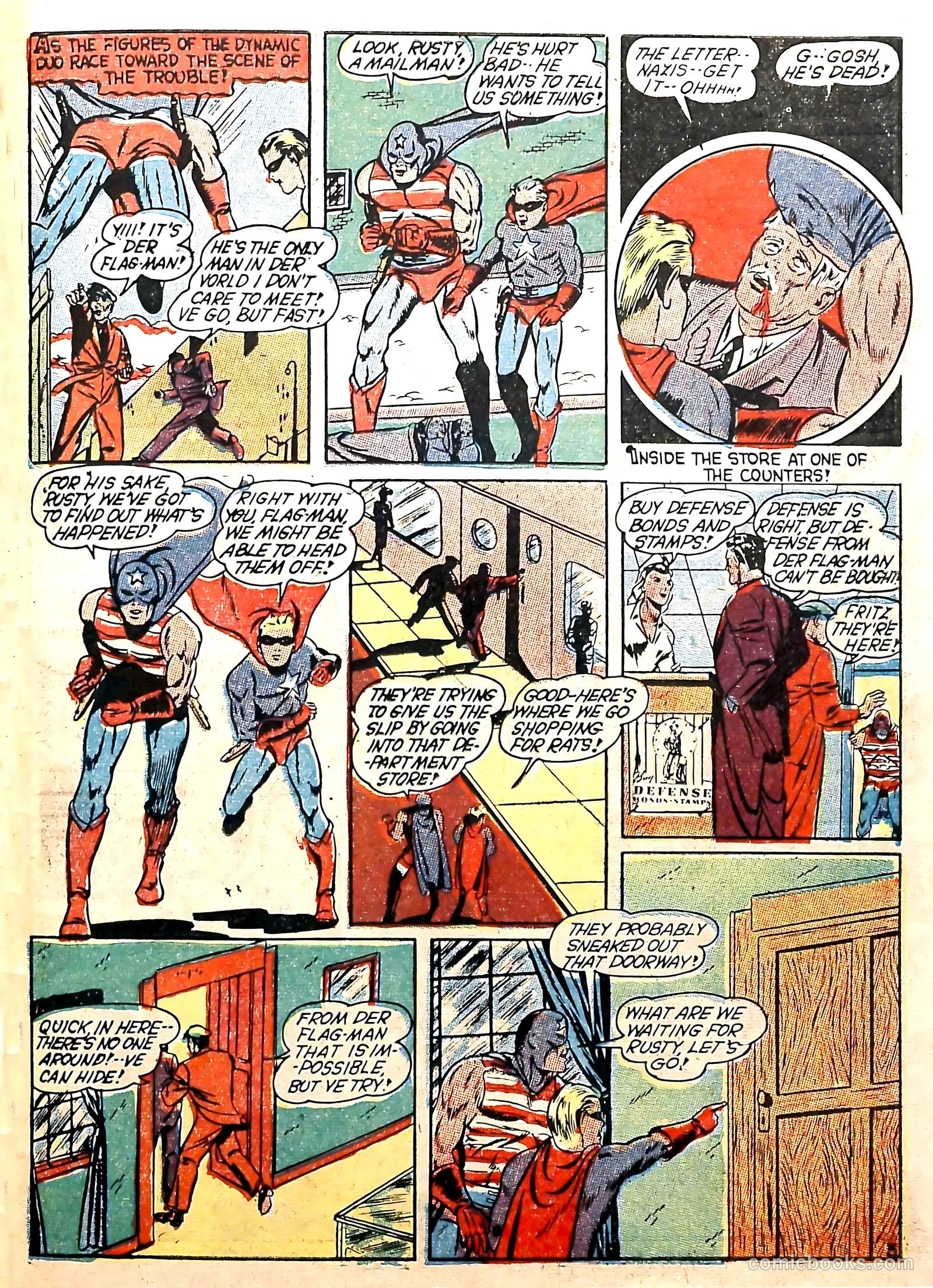Captain Aero Comics #8 — page 61 of 68