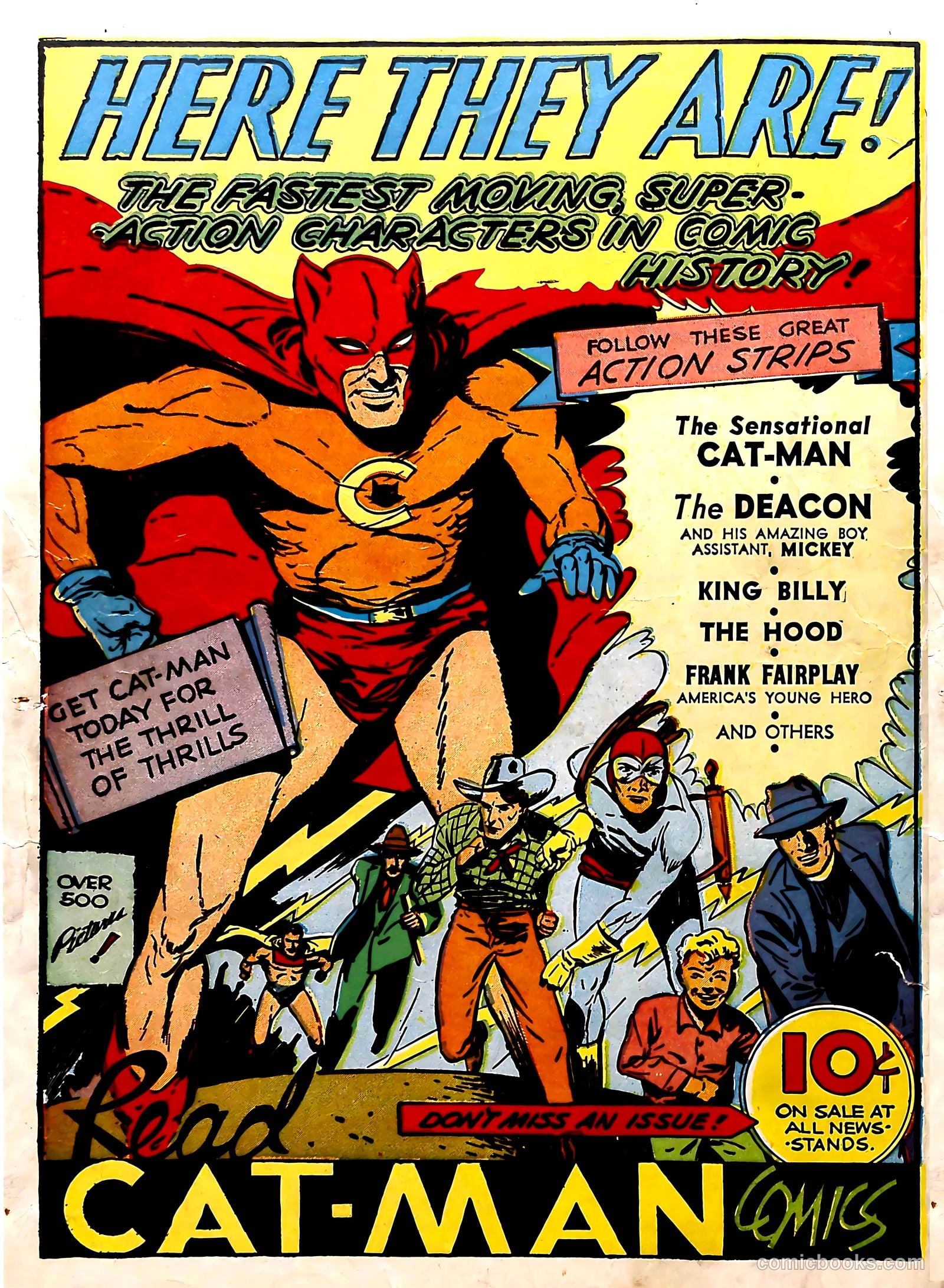 Captain Aero Comics #8 — page 68 of 68