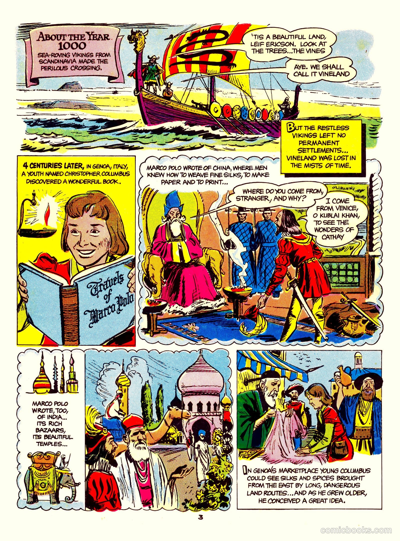 A Picture Story of the United States #nn — page 3 of 52