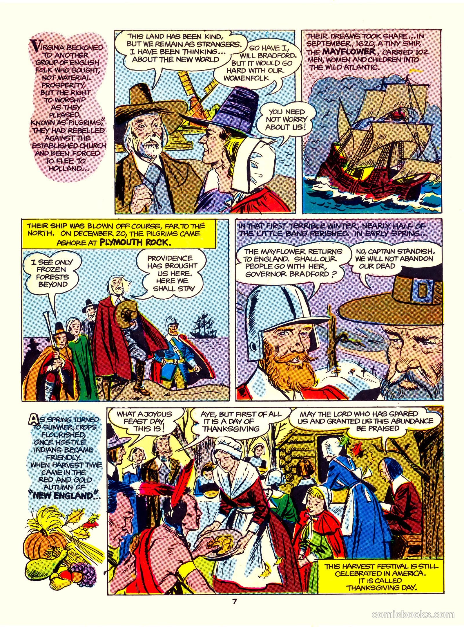 A Picture Story of the United States #nn — page 7 of 52