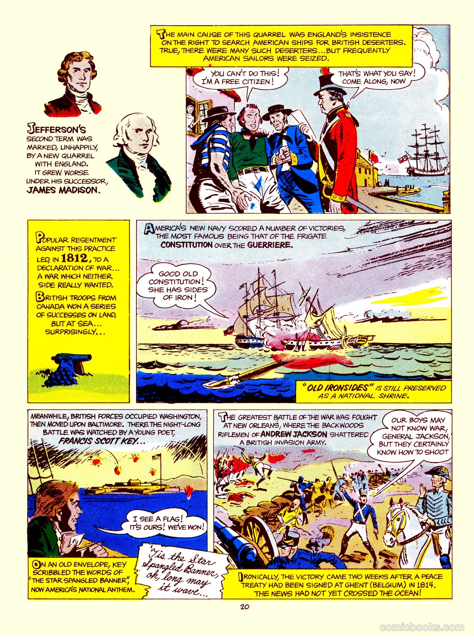 A Picture Story of the United States #nn — page 20 of 52