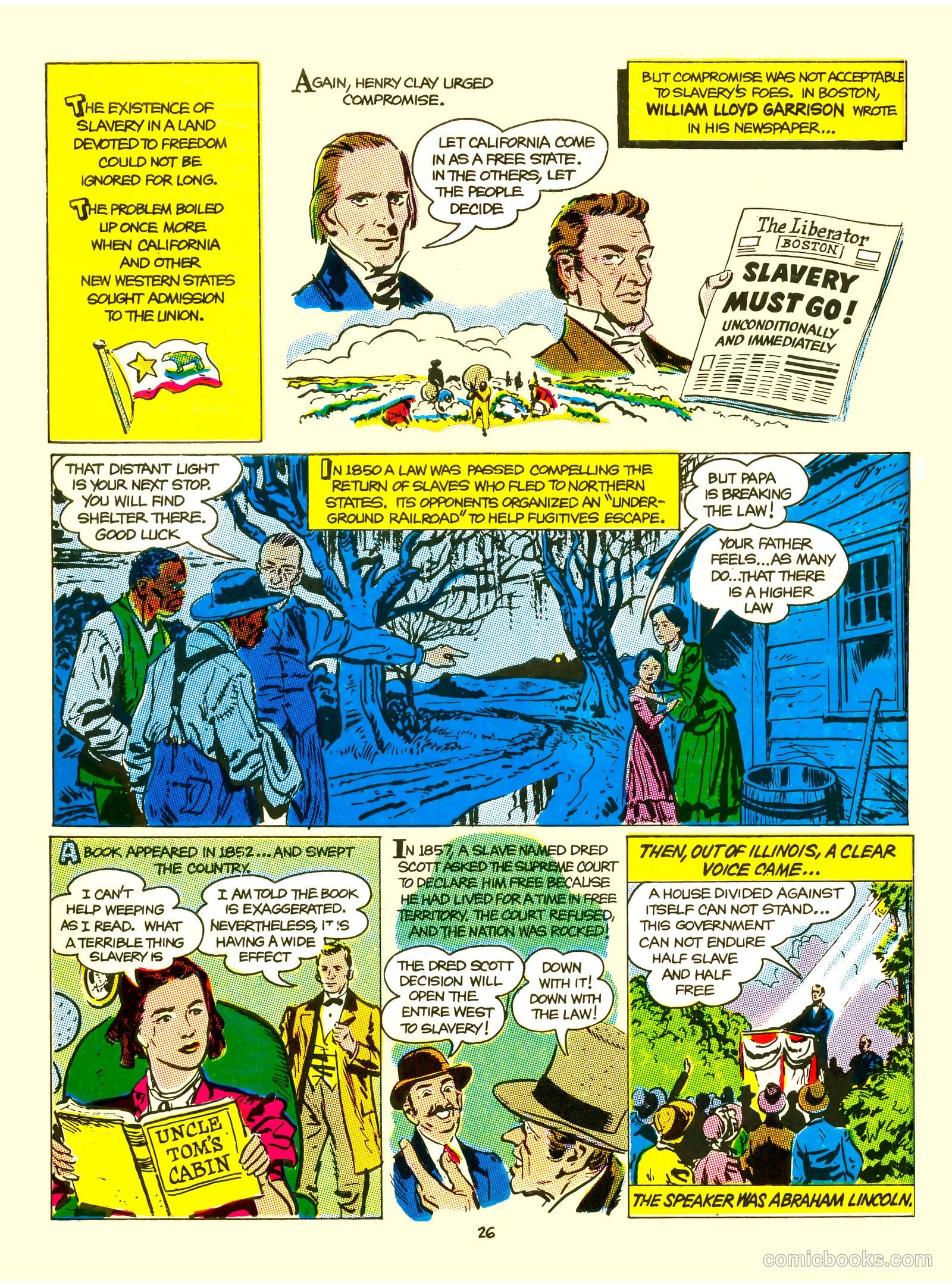 A Picture Story of the United States #nn — page 26 of 52