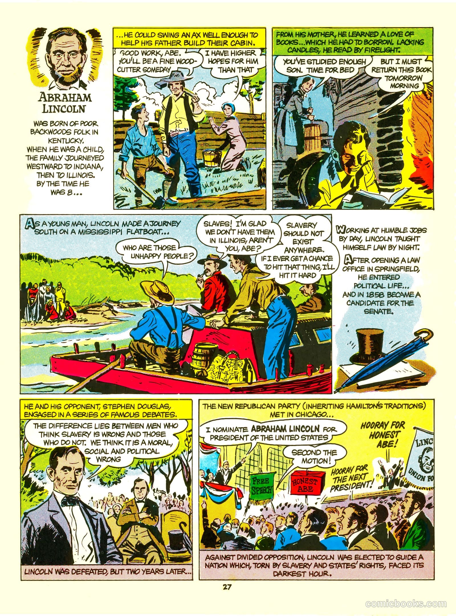 A Picture Story of the United States #nn — page 27 of 52