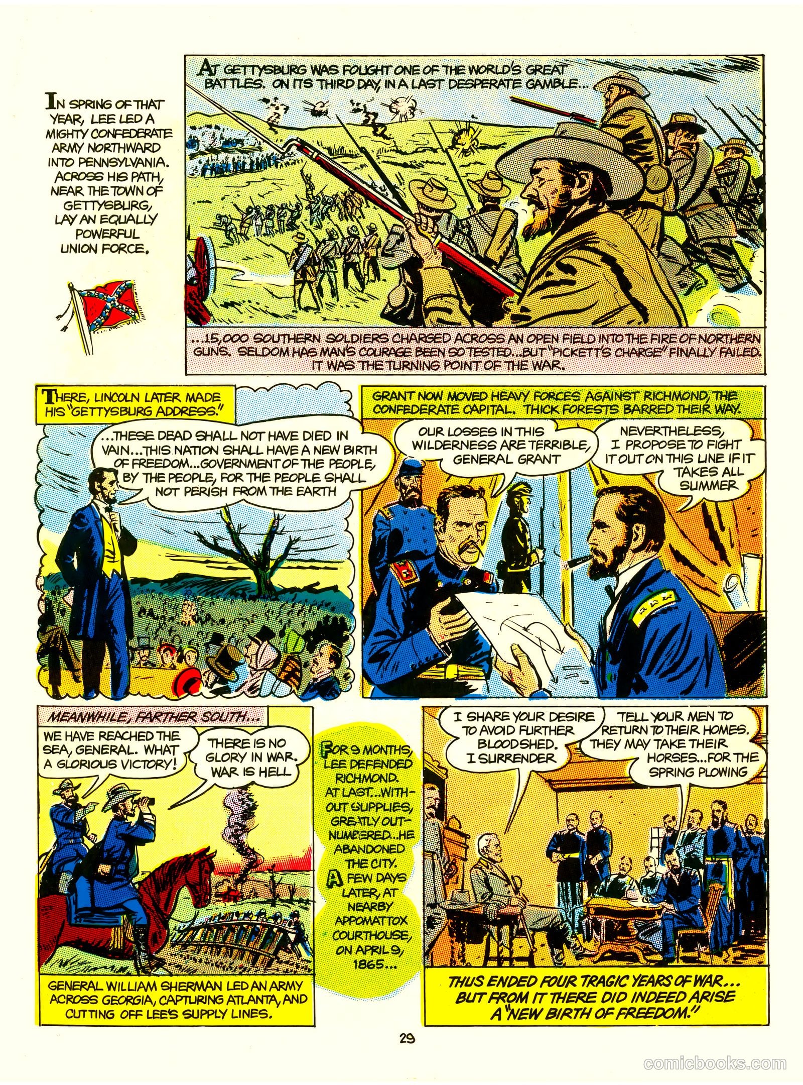 A Picture Story of the United States #nn — page 29 of 52