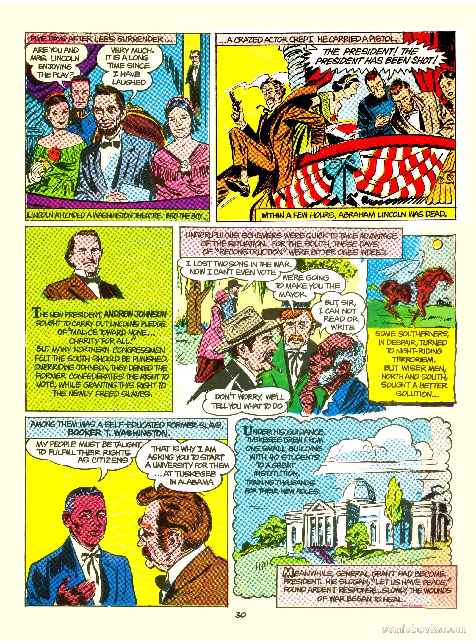 A Picture Story of the United States #nn — page 30 of 52