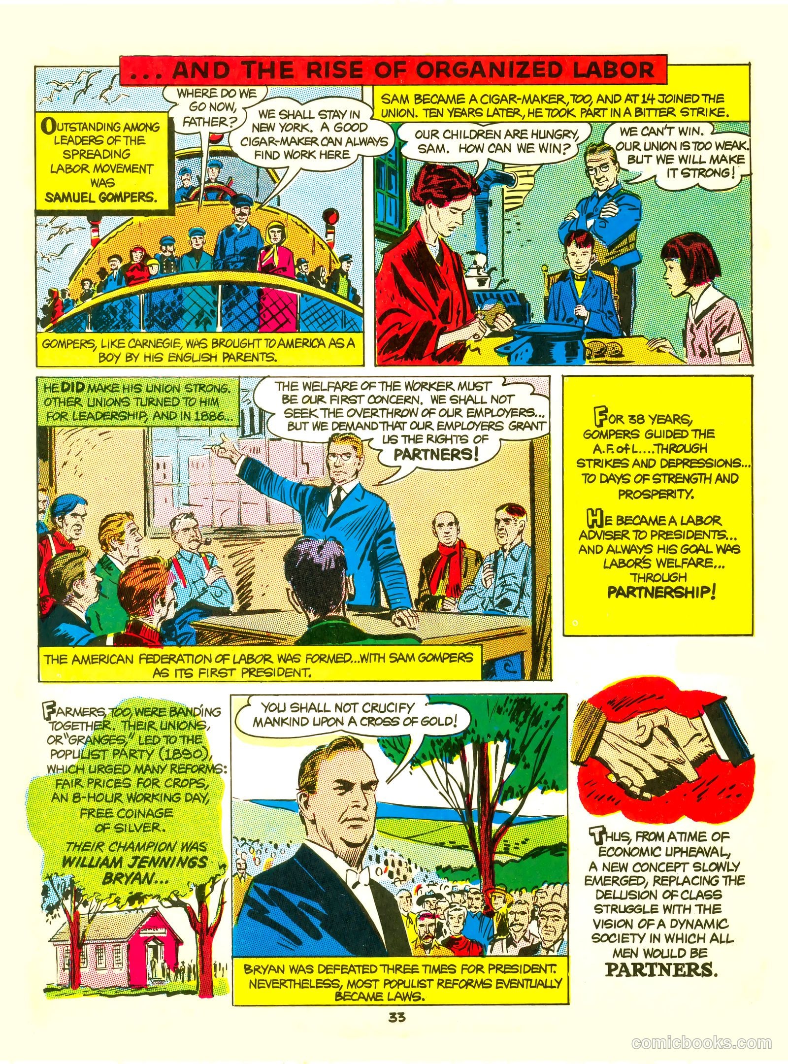 A Picture Story of the United States #nn — page 33 of 52