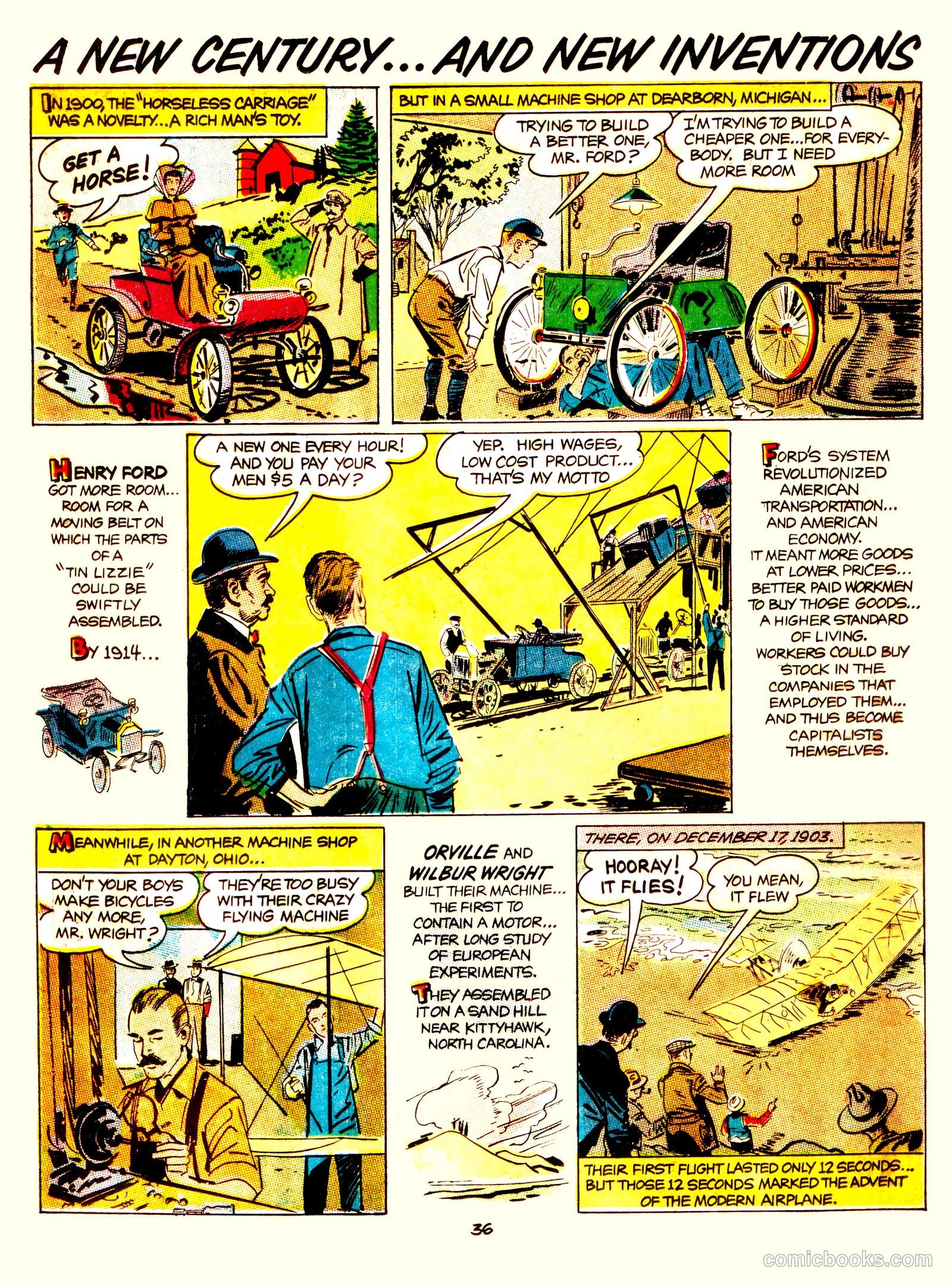 A Picture Story of the United States #nn — page 36 of 52