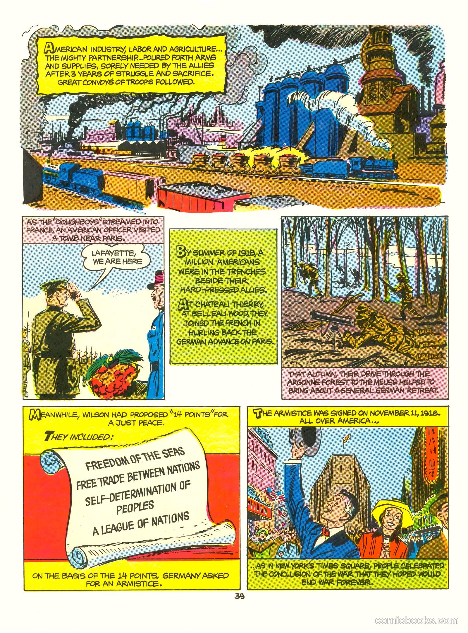A Picture Story of the United States #nn — page 39 of 52