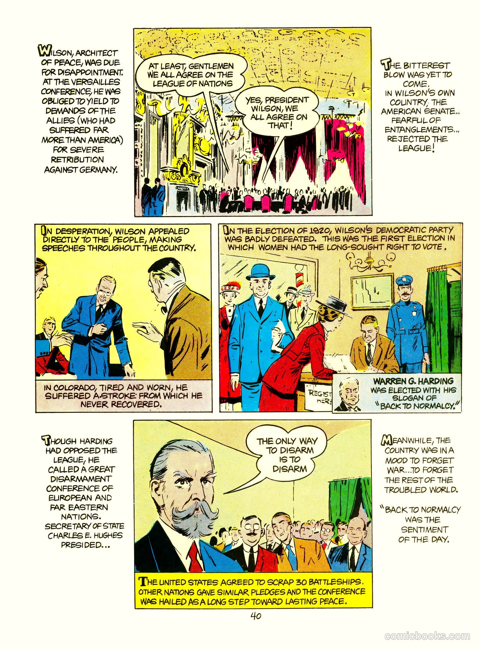 A Picture Story of the United States #nn — page 40 of 52