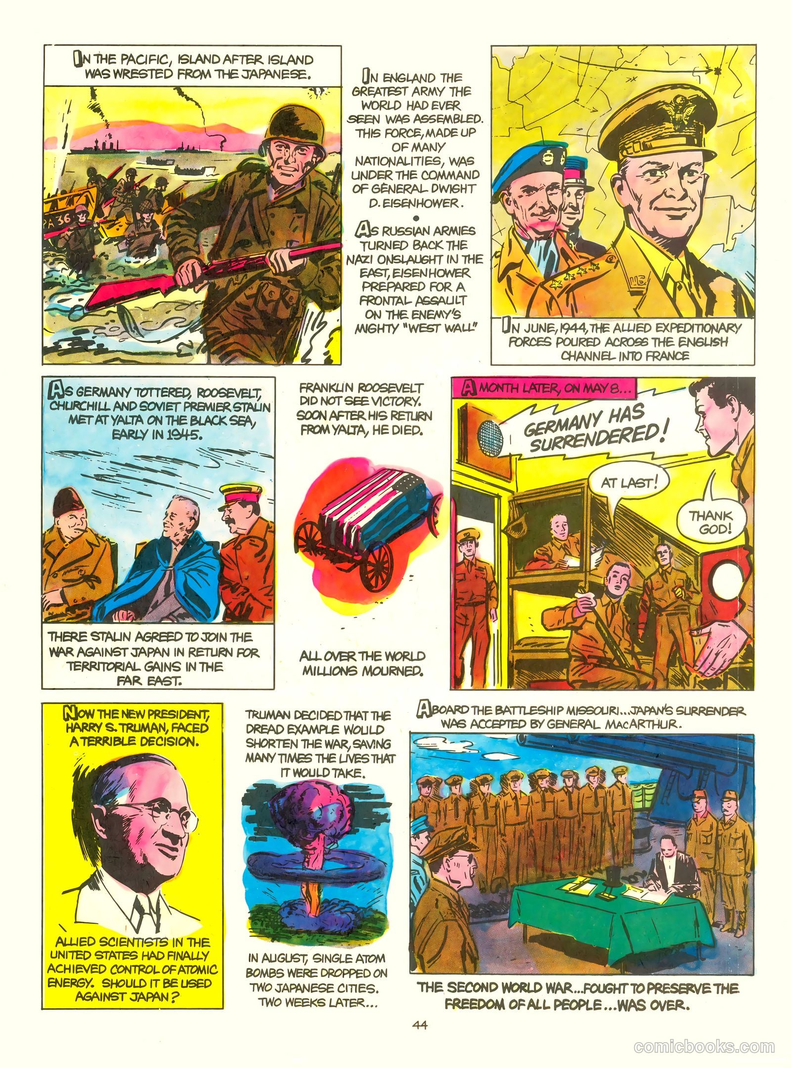 A Picture Story of the United States #nn — page 44 of 52
