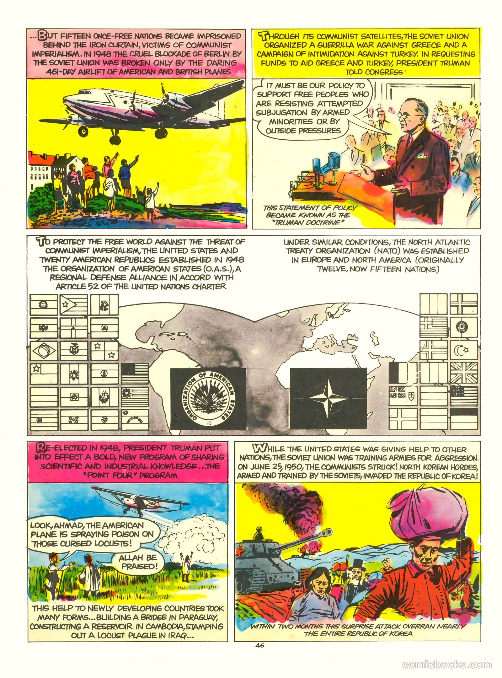 A Picture Story of the United States #nn — page 46 of 52