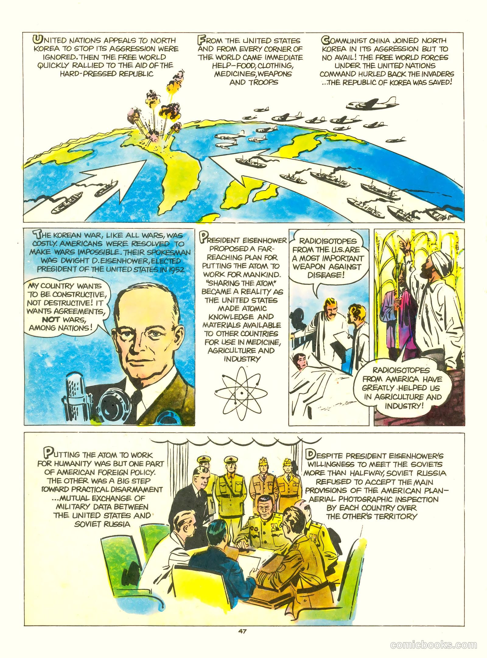 A Picture Story of the United States #nn — page 47 of 52