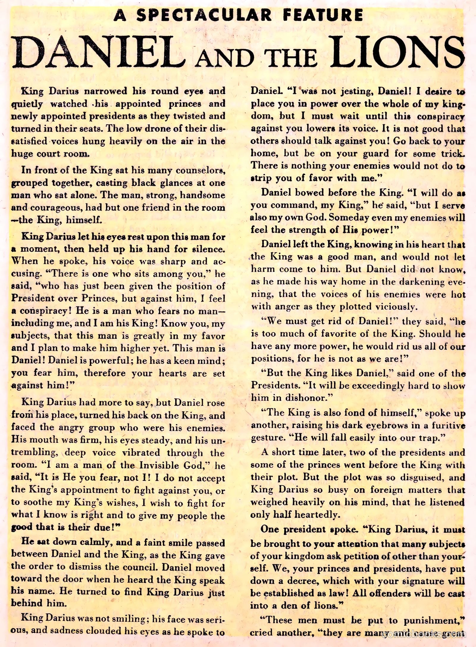 Spectacular Features Magazine #1 — page 31 of 36