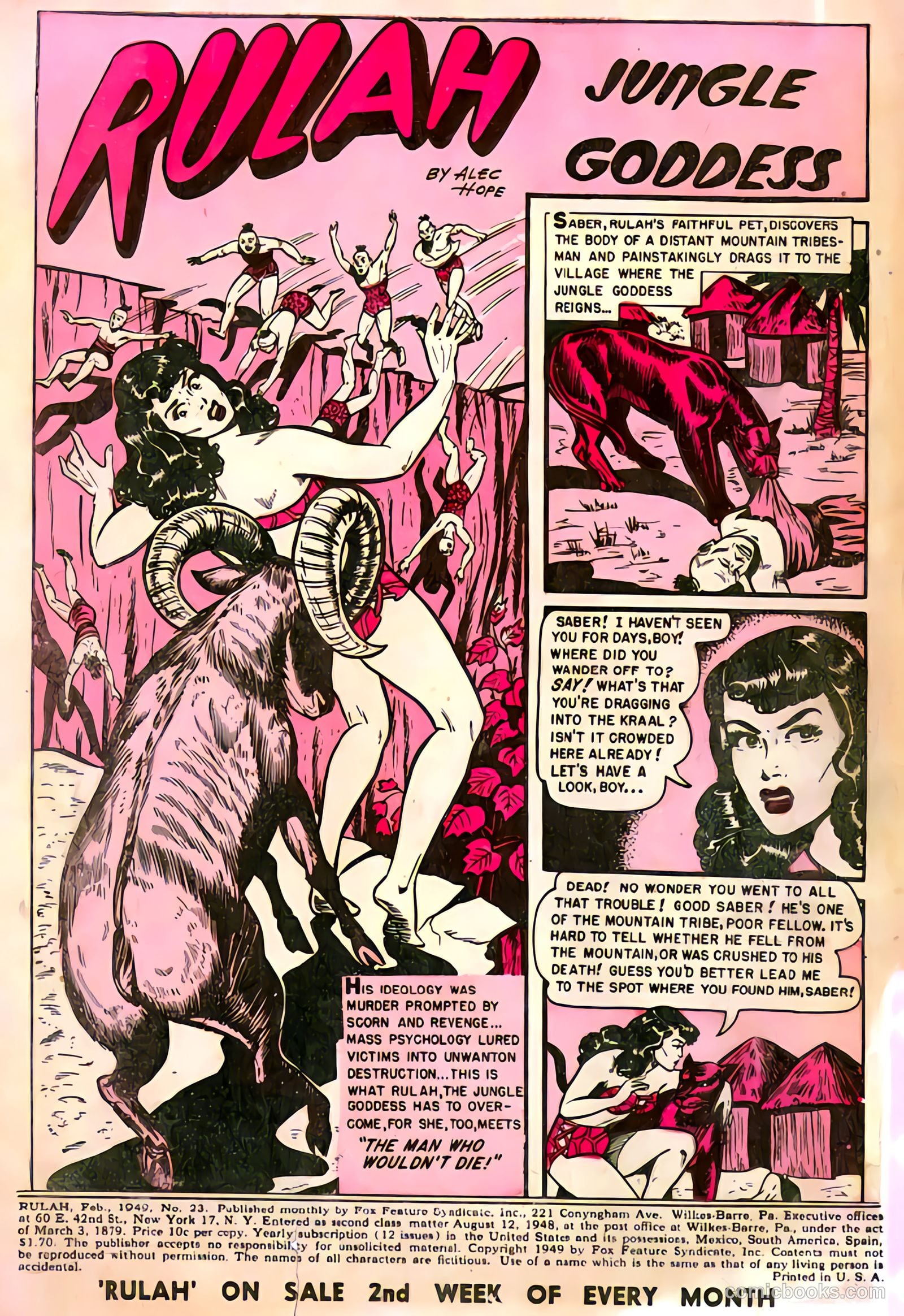 Rulah Jungle Goddess #23 — page 2 of 36