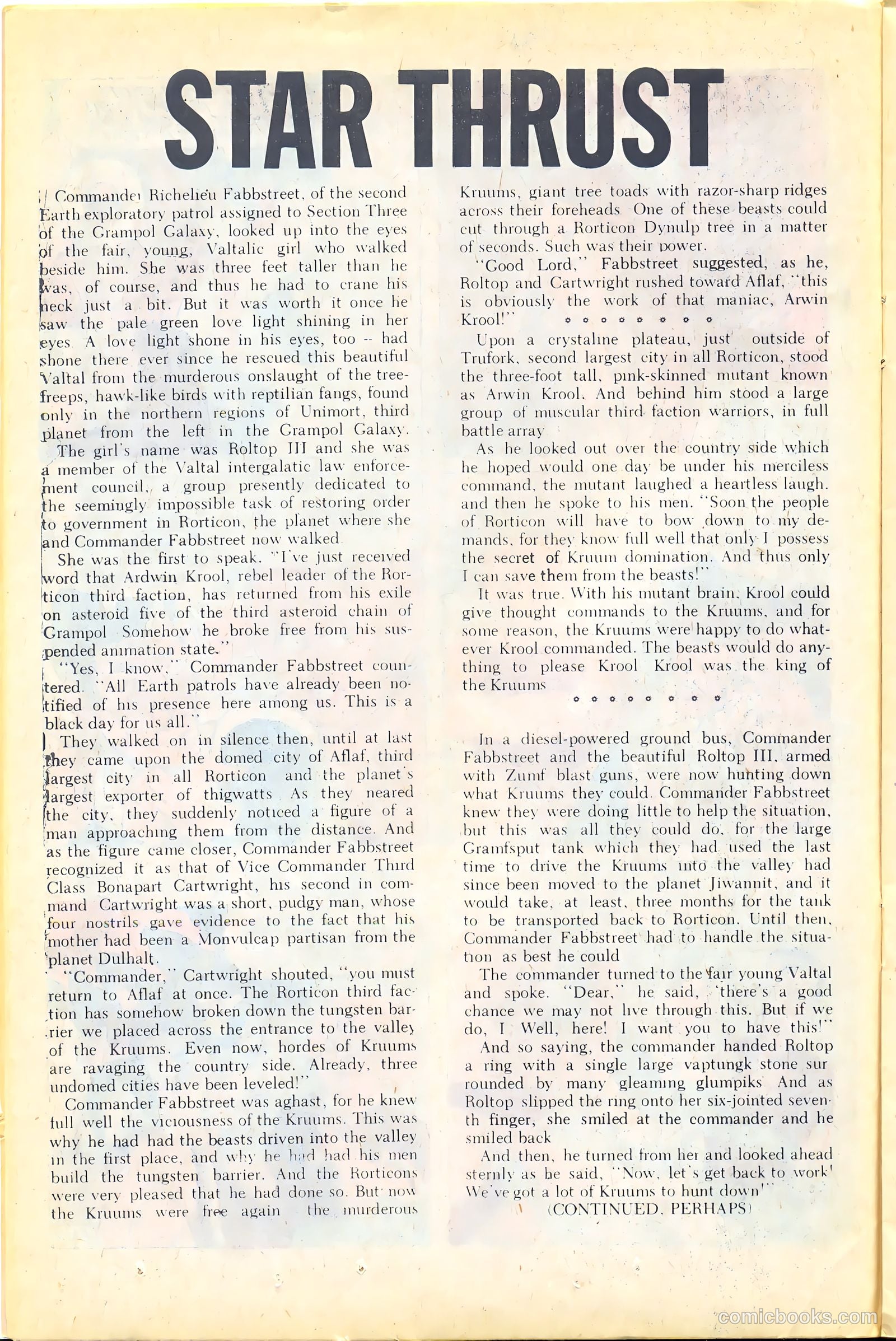 Outer Space #26 — page 14 of 36